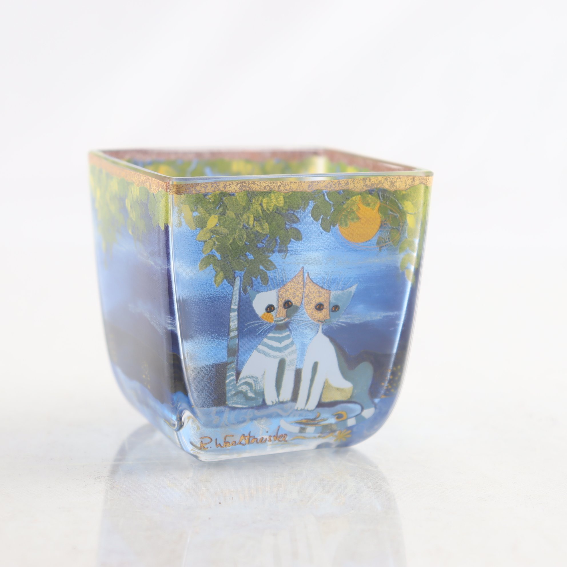 Ljushållare, Goebel, ’amici della luna’, Rosina Wachtmeister