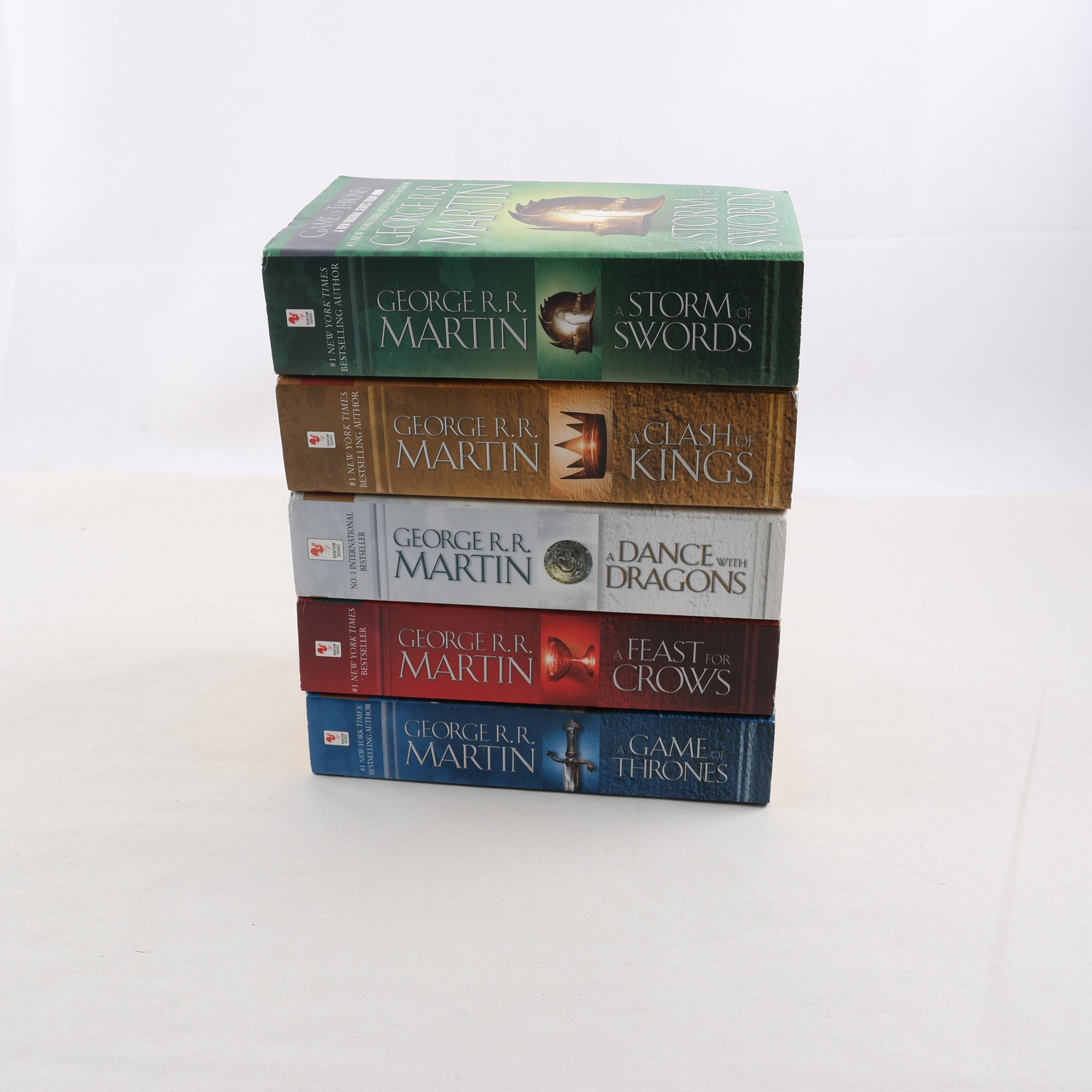 George R. R. Martin, A Game of Thrones, 5 volymer