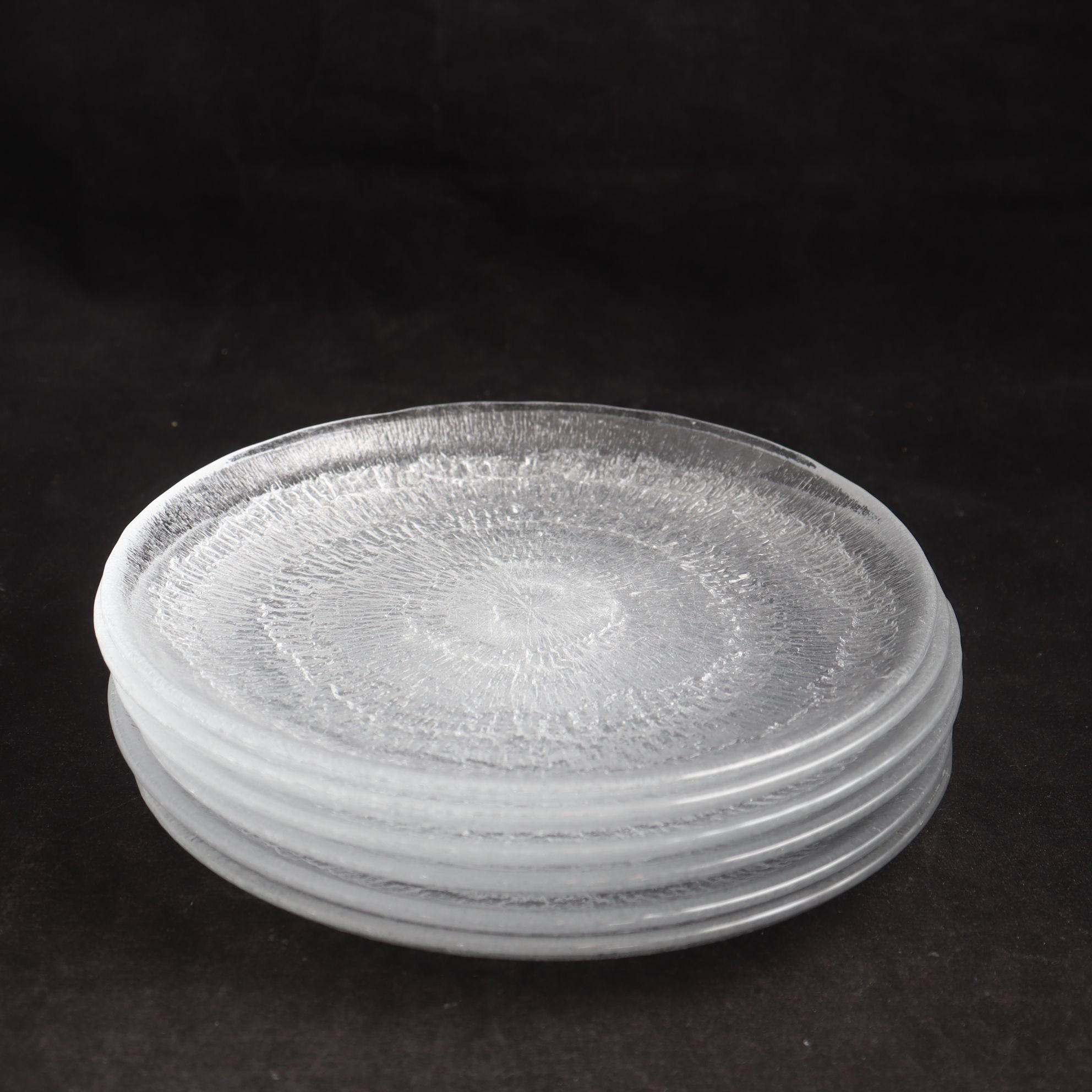 Assietter, iittala, ’Solaris’ Tapio Wirkkala, 6 st. Samfraktas ej.