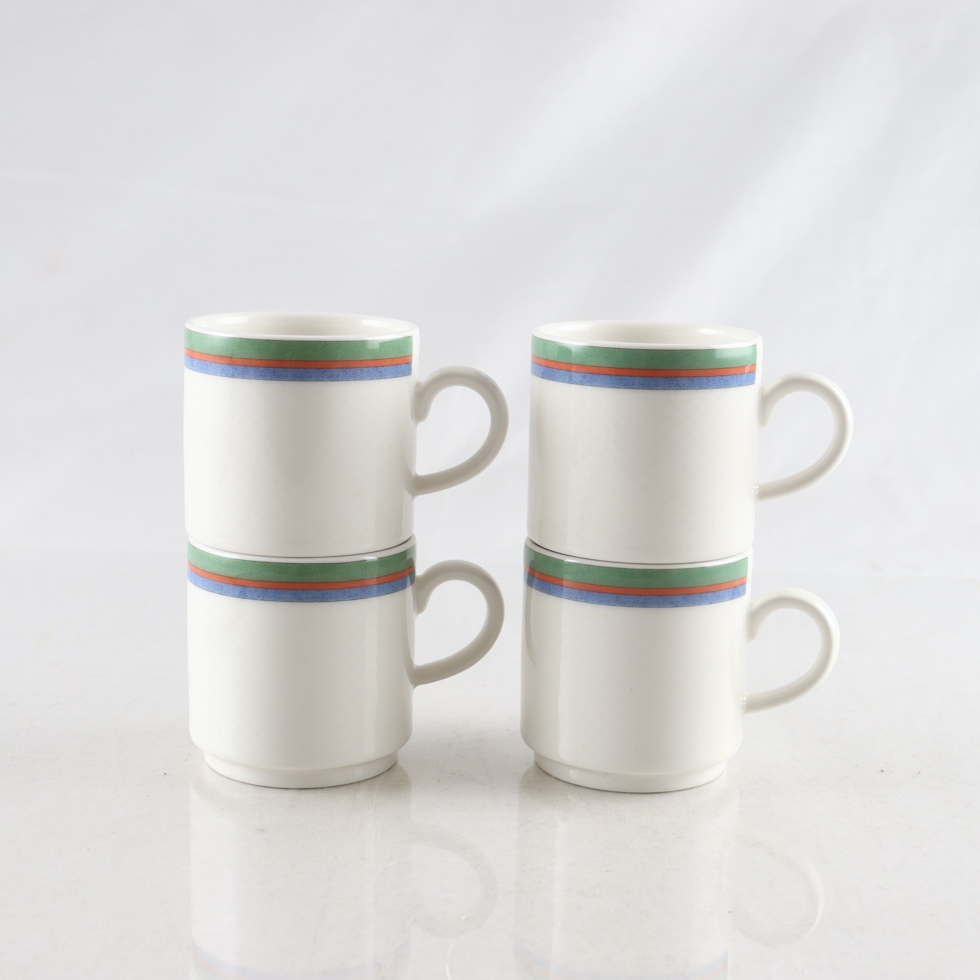 Muggar, Villeroy & boch, ’luxembourg’ 4 st