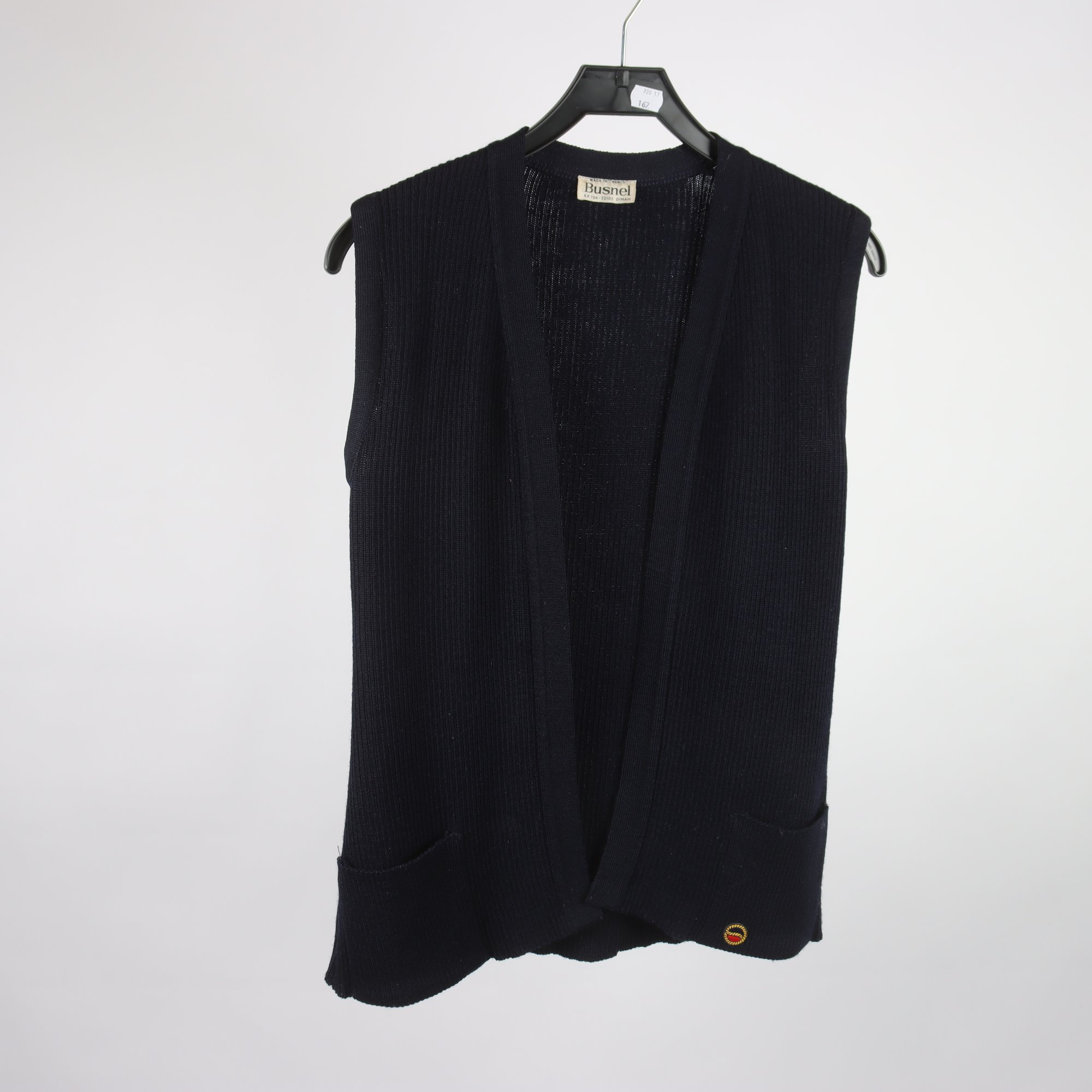 Väst, Busnel, blå, stl. 40