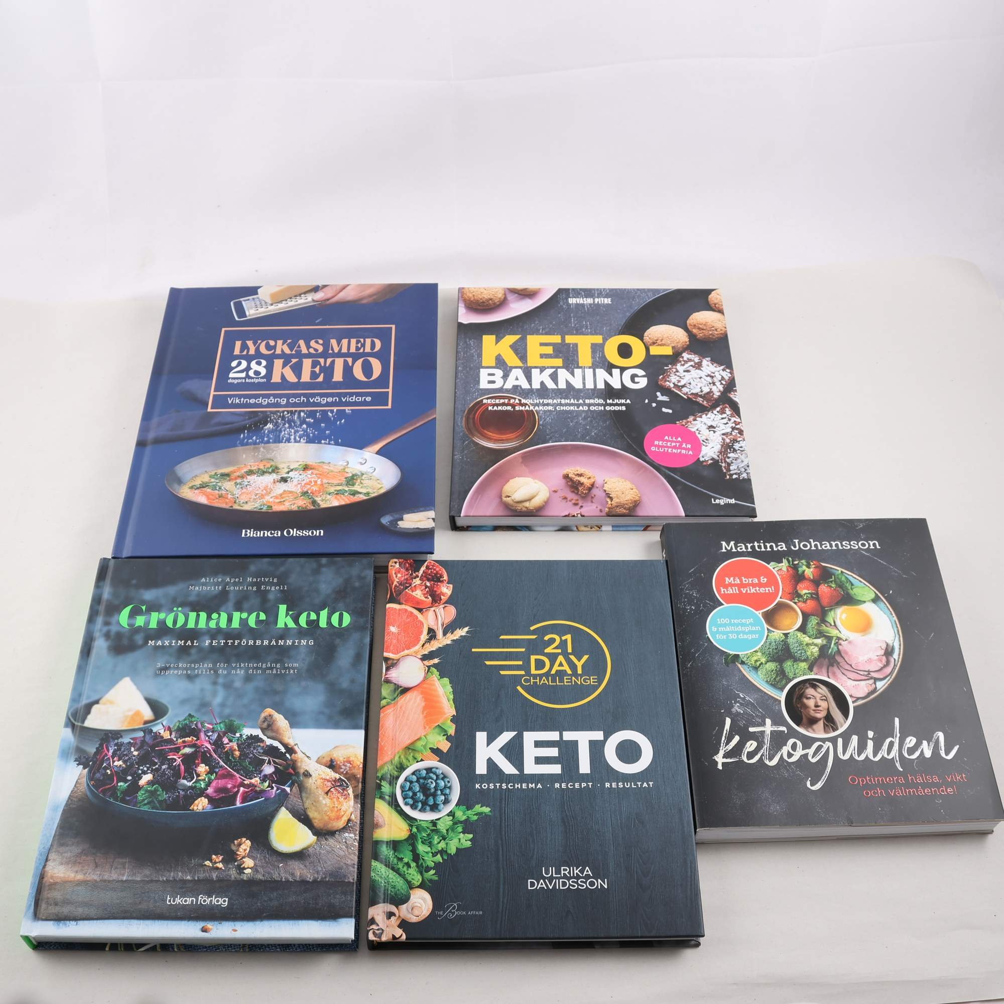Ketoböcker, paket med 5 volymer