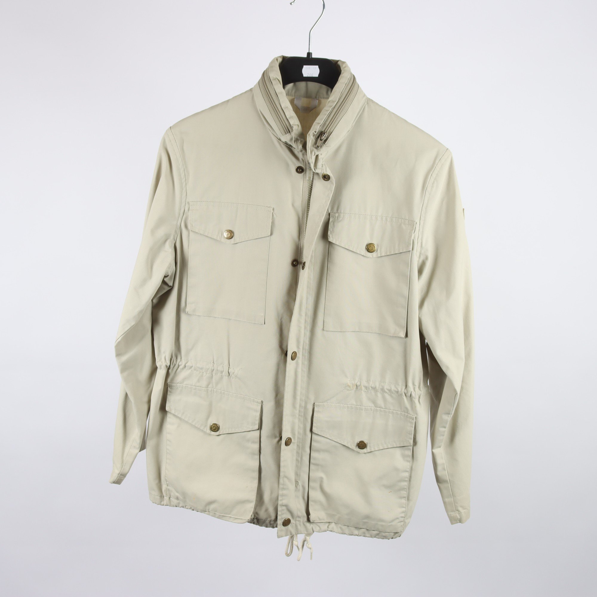 Friluftsjacka, Fjällräven, beige, stl. 38.