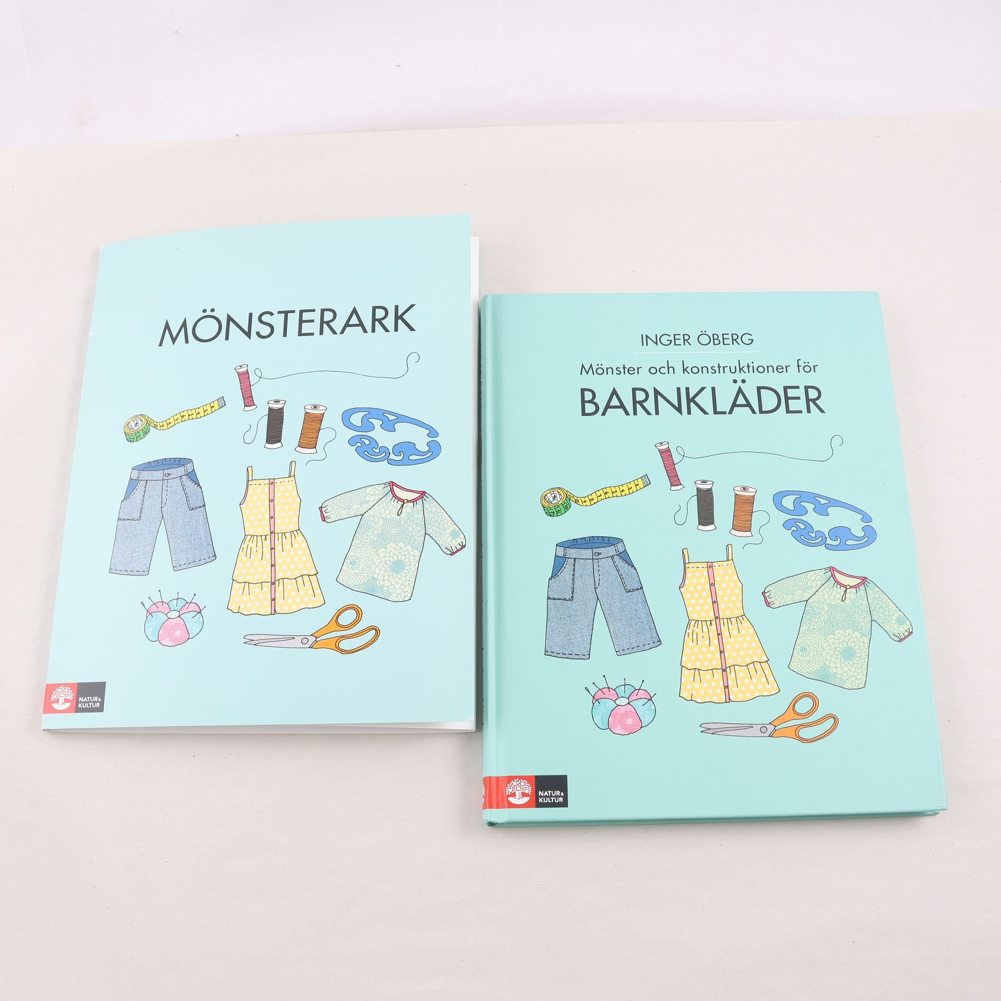 Inger Öberg, Mönster och konstruktioner för barnkläder, 2 vol.