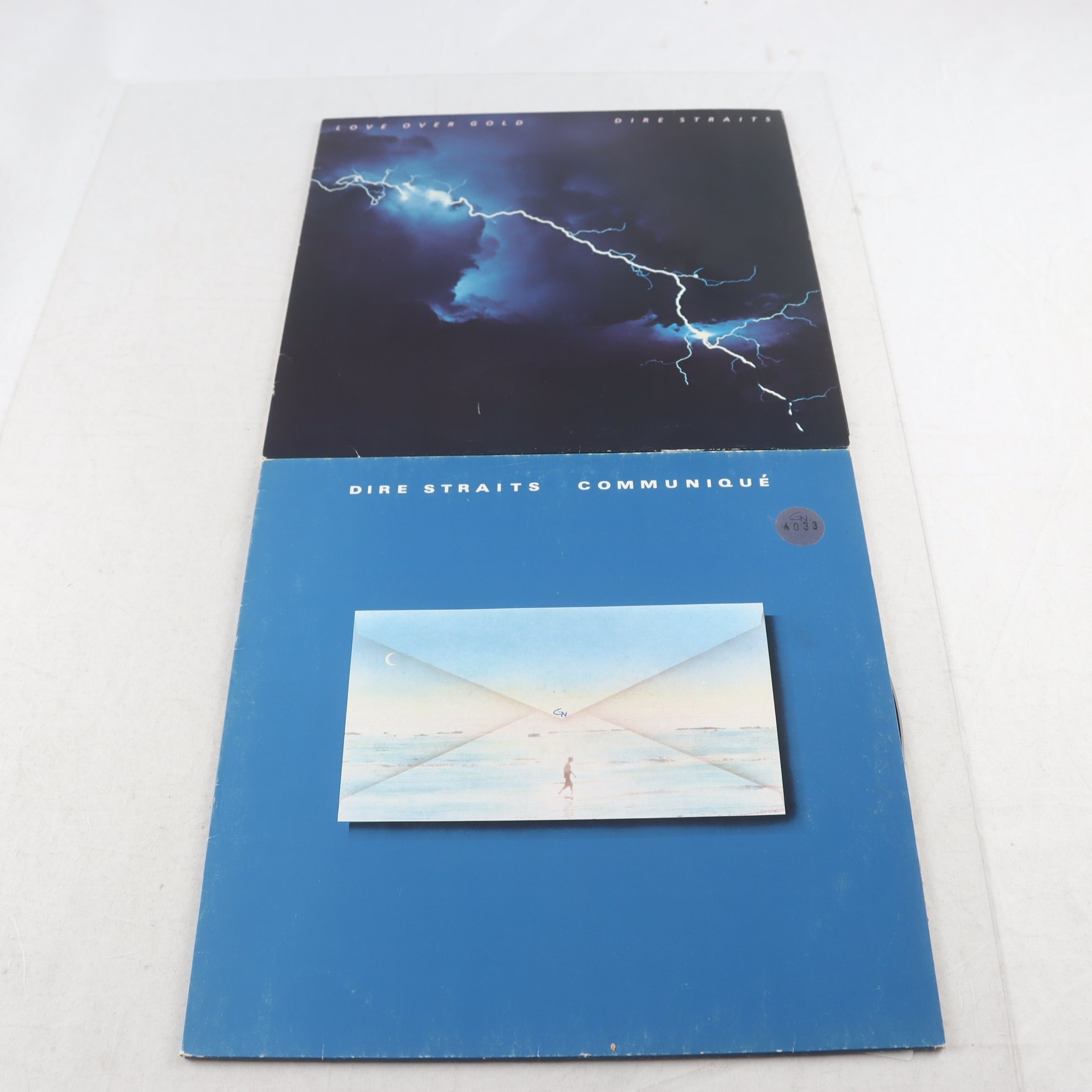 LP Dire Straits, Communiqué & Love Over Gold