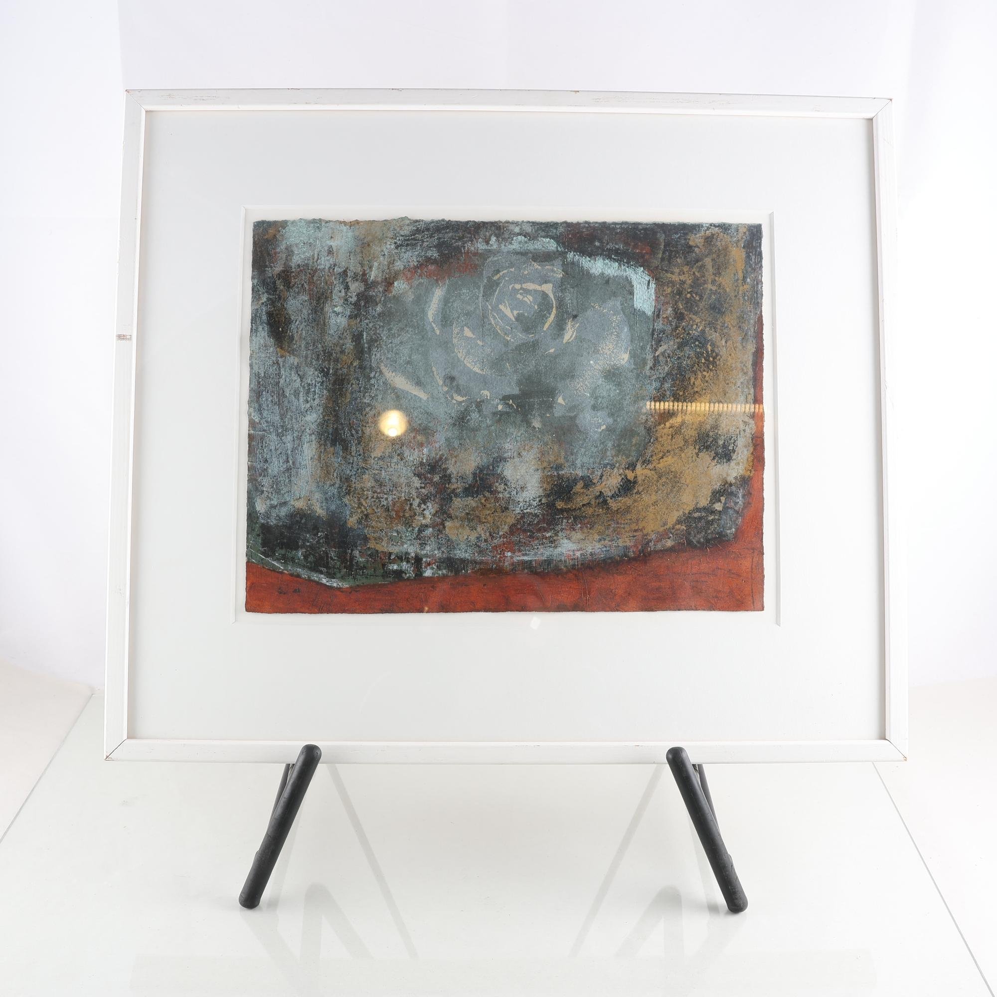 Blandteknik, Jet-te L. Ranning, signerad a tergo, Danmark. Endast avhämting.