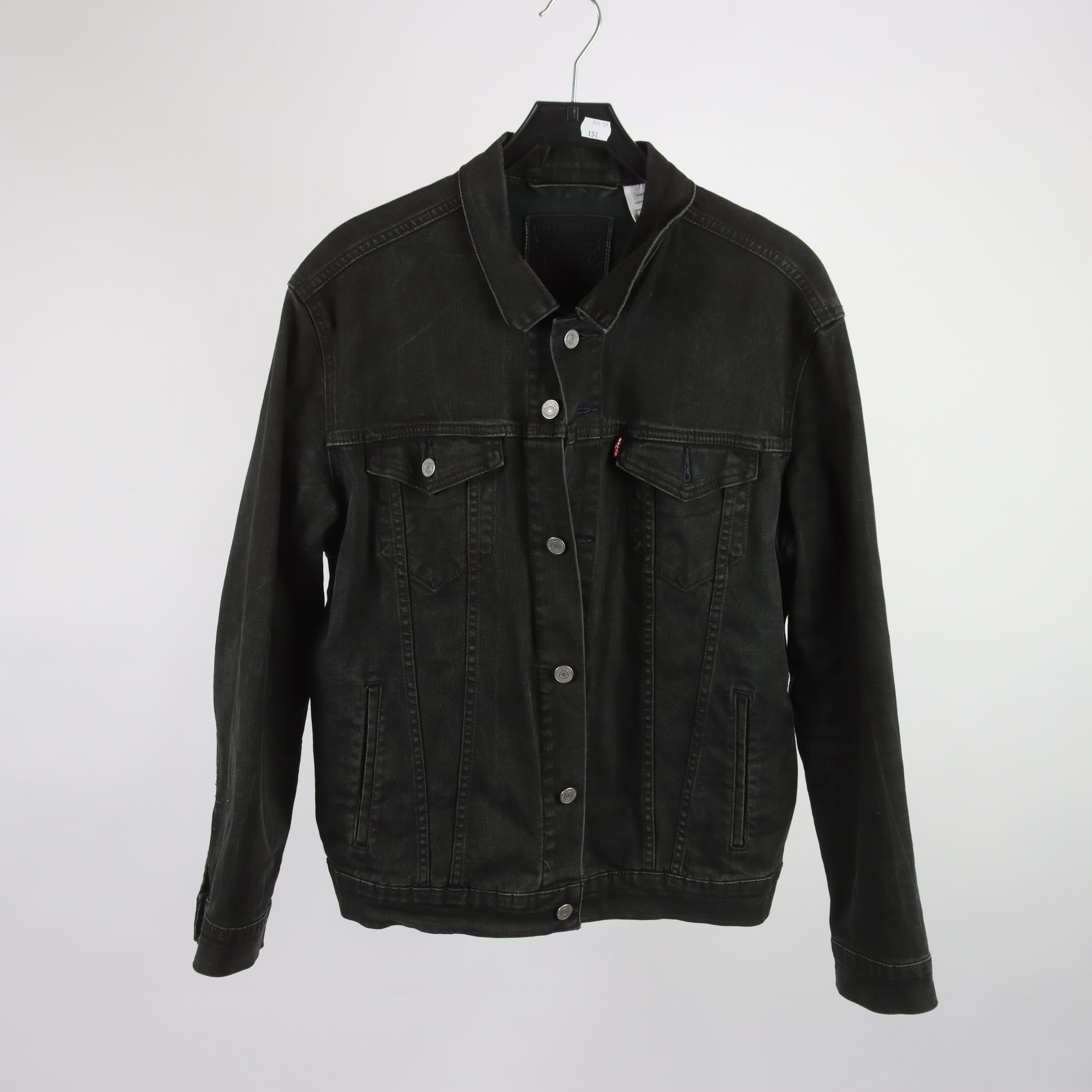 Jeansjacka, Levi Strauss & Co, svart, stl. L