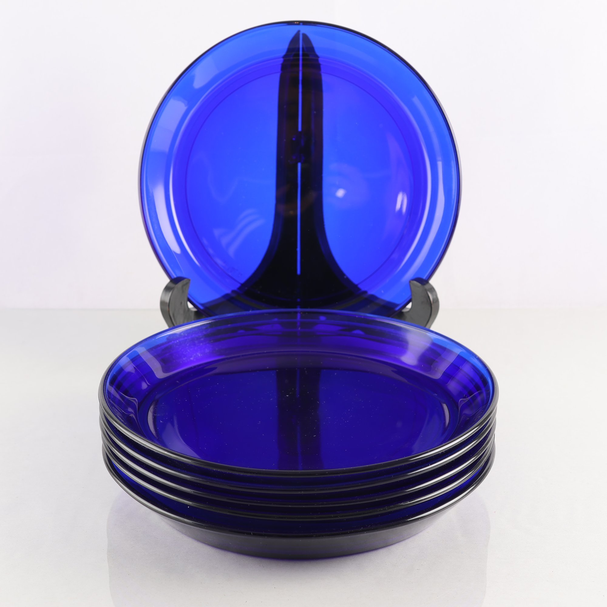 Tallrikar, glas, Kaj Franck, Iittala. Samfraktas ej.