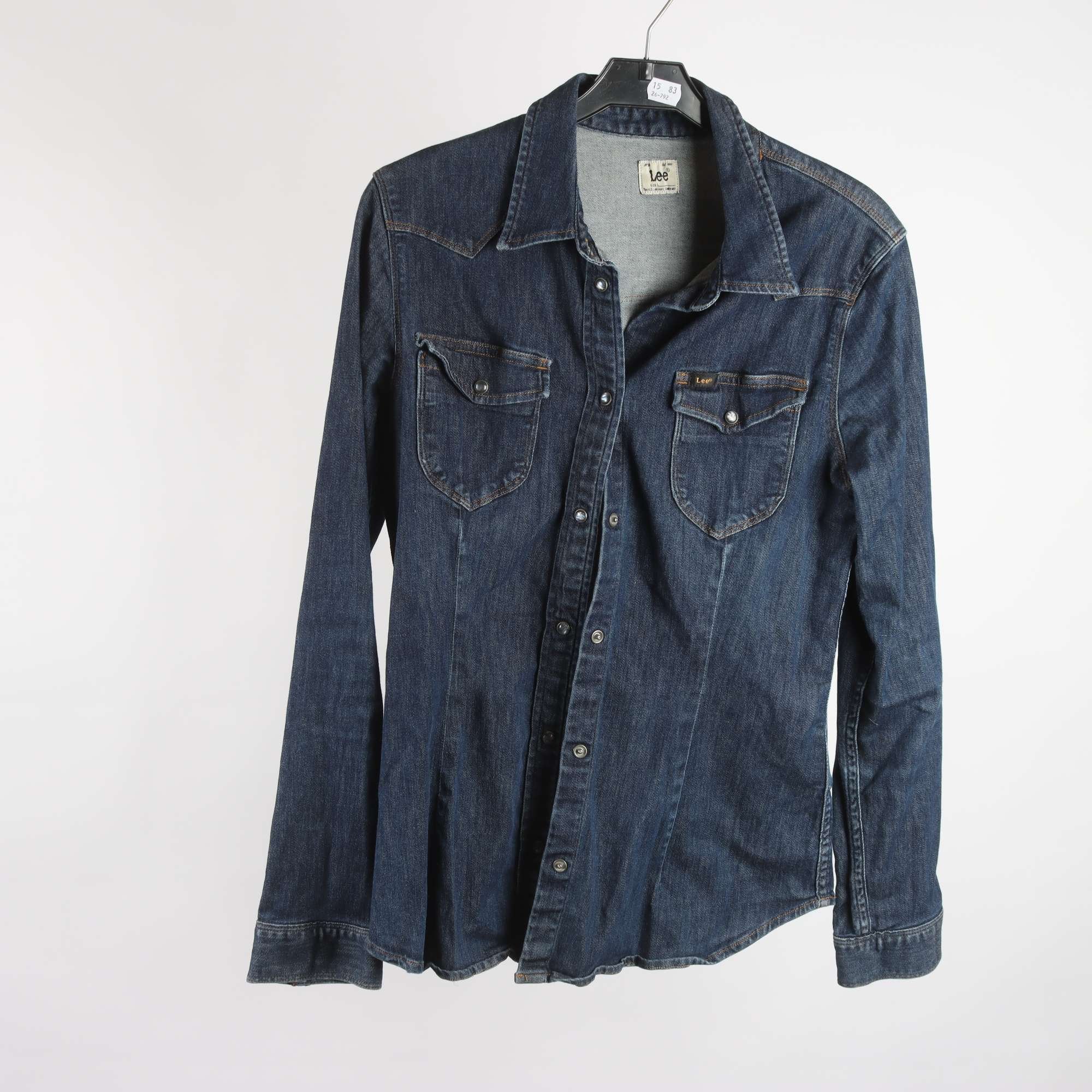 Jeansskjorta, Lee, stl. L