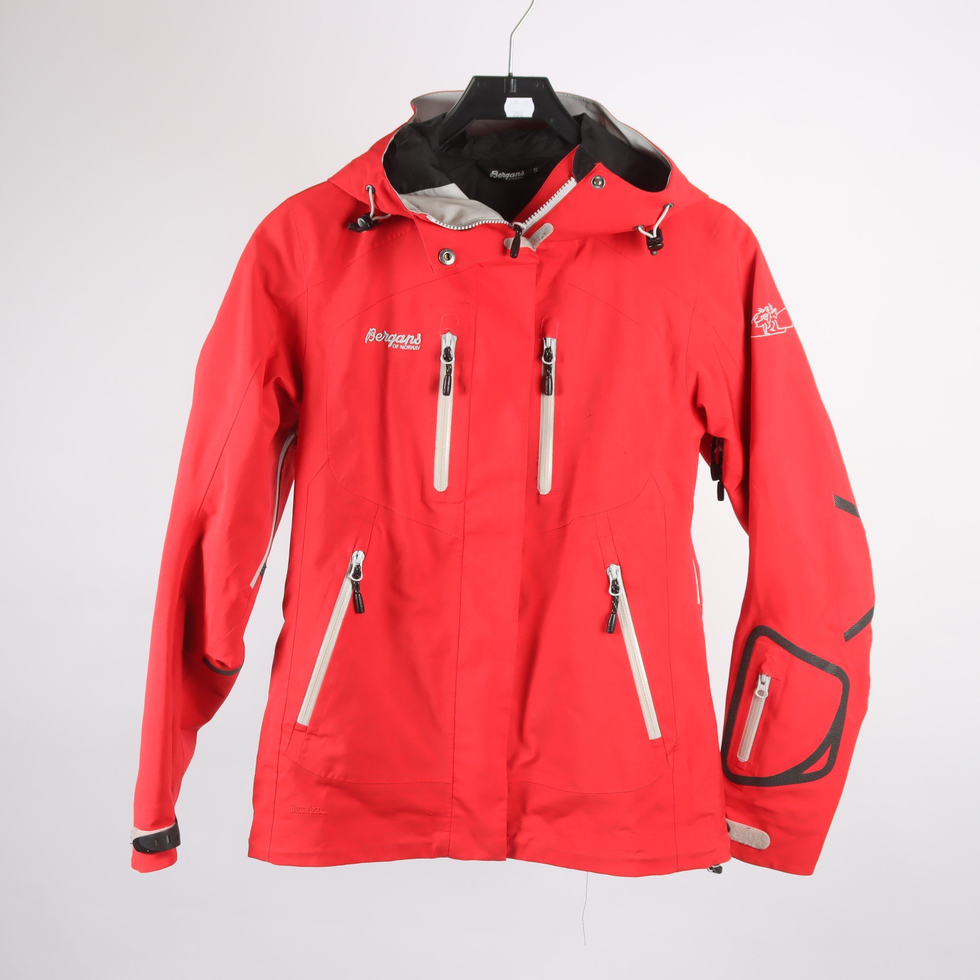 Skidjacka, Bergans, röd, stl. S.