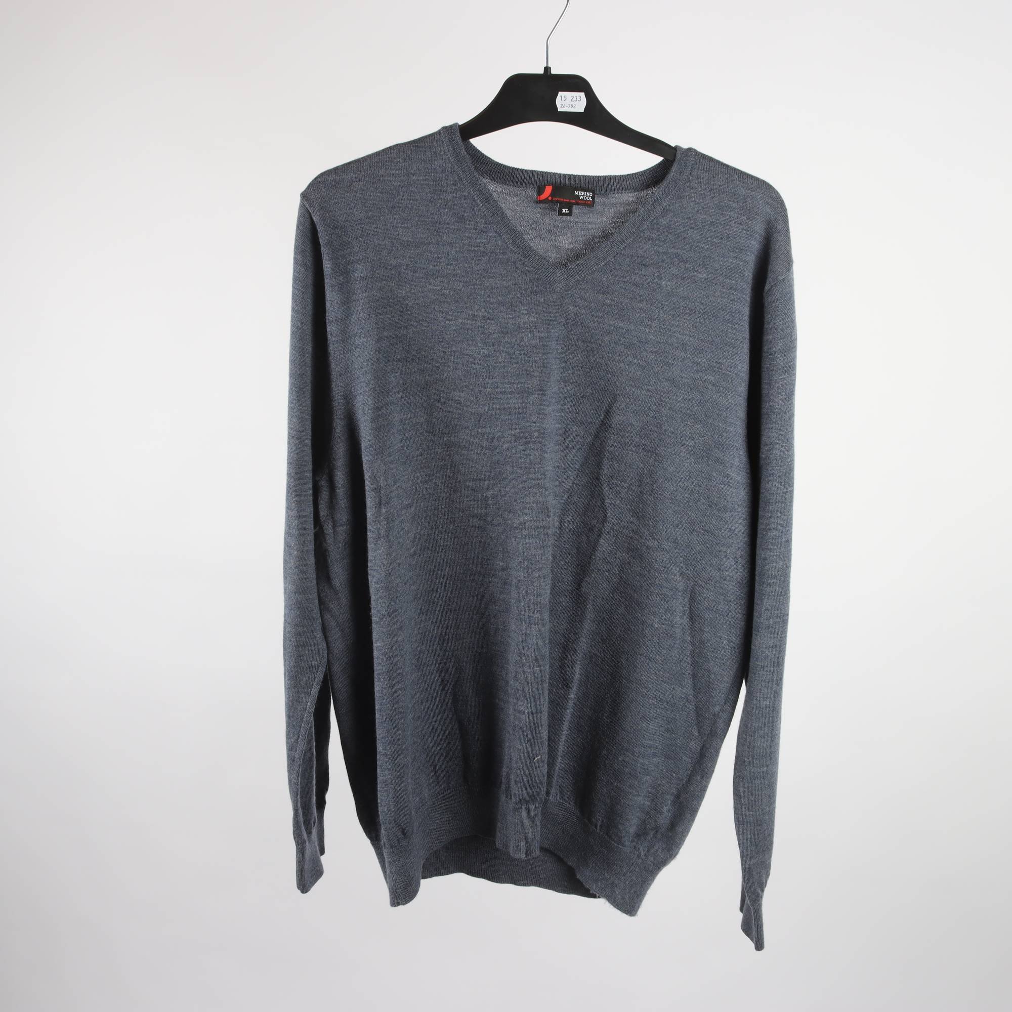 Tröja, Dressmann, 100% merinoull, stl. XL