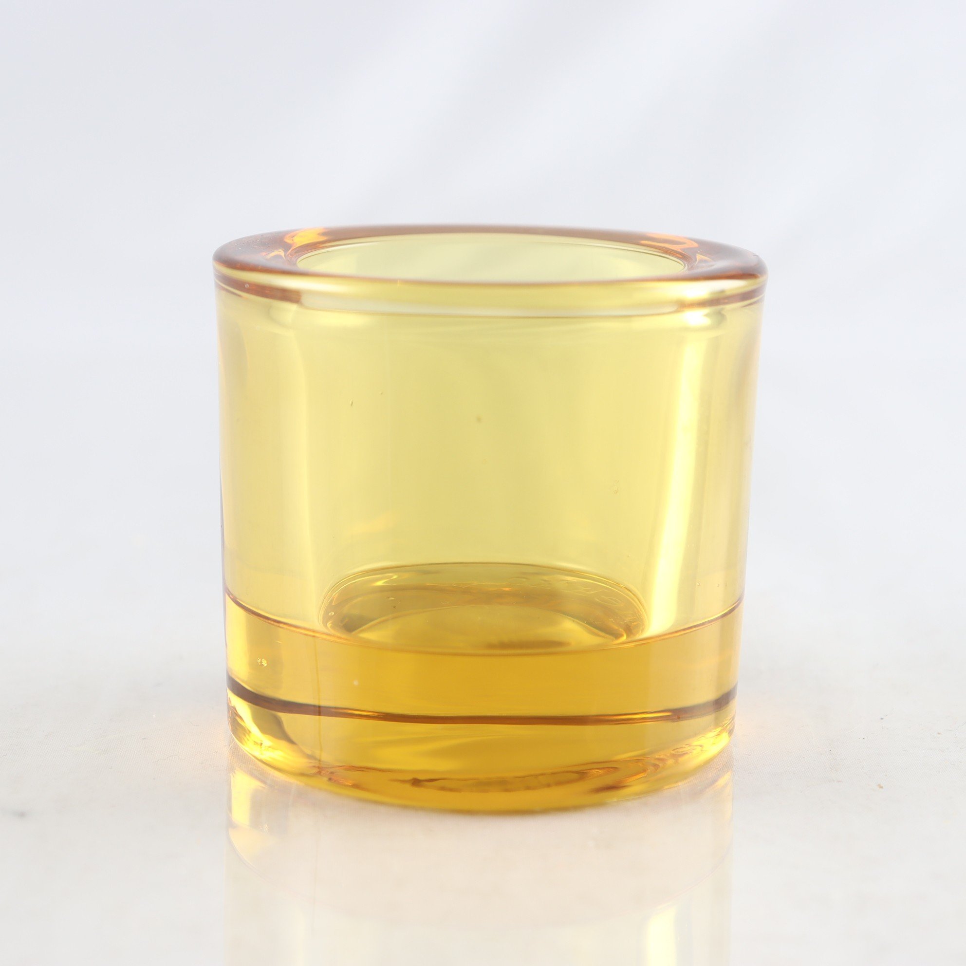 Ljuslykta, Marimekko, ”Kivi”, gul.