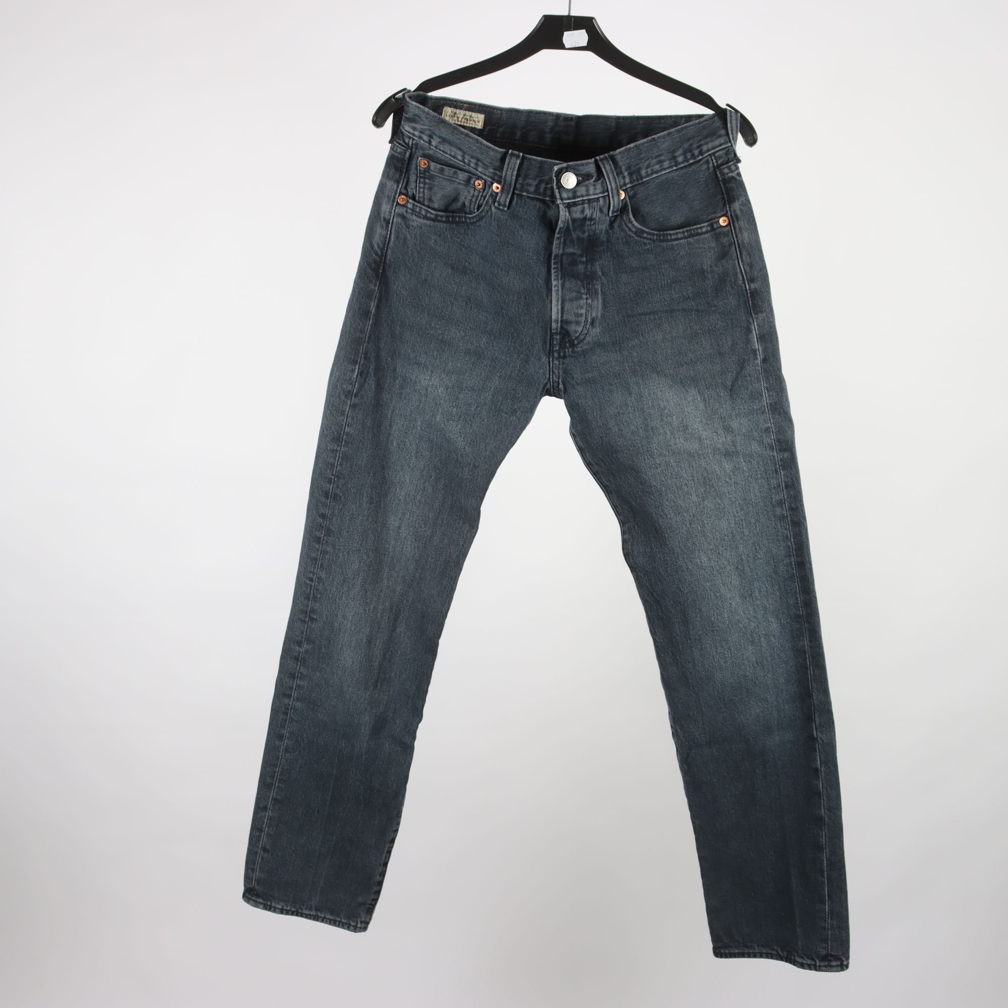 Jeans, Levis, 501, blå, stl. 29/312.