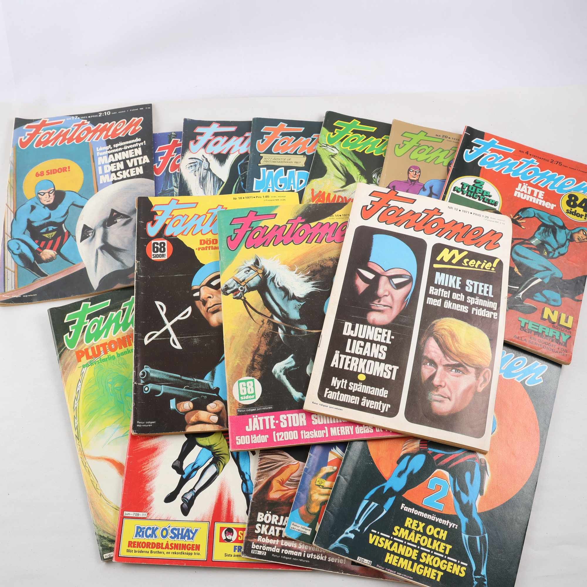 Fantomen, 15 nummer, 1970-tal