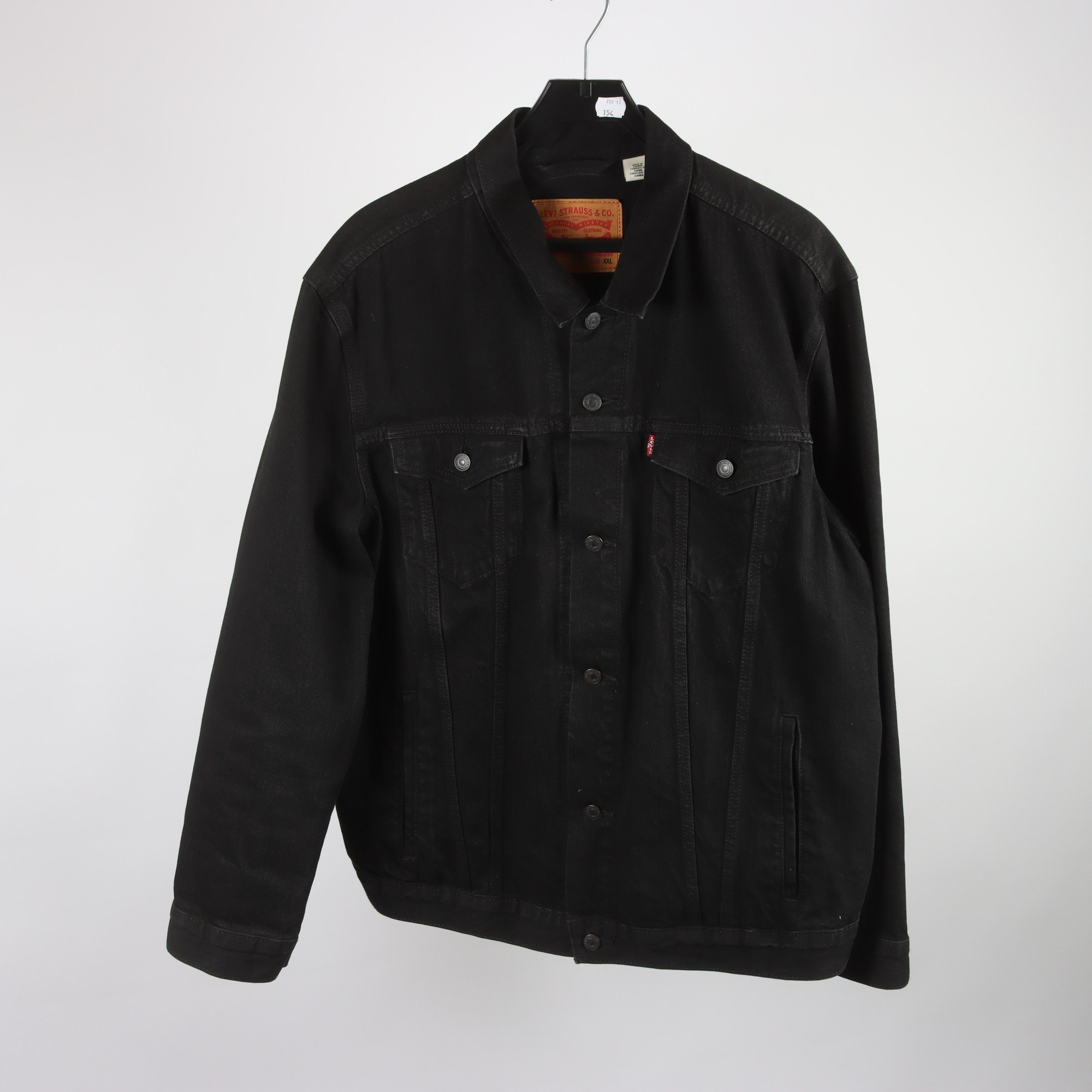 Jeansjacka, Levi Strauss & Co, svart, stl. XXL