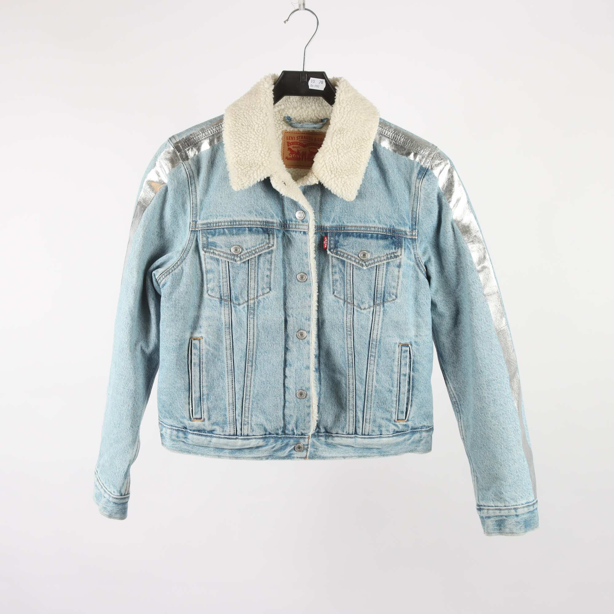 Fodrad jeansjacka, Levi’s, stl. S