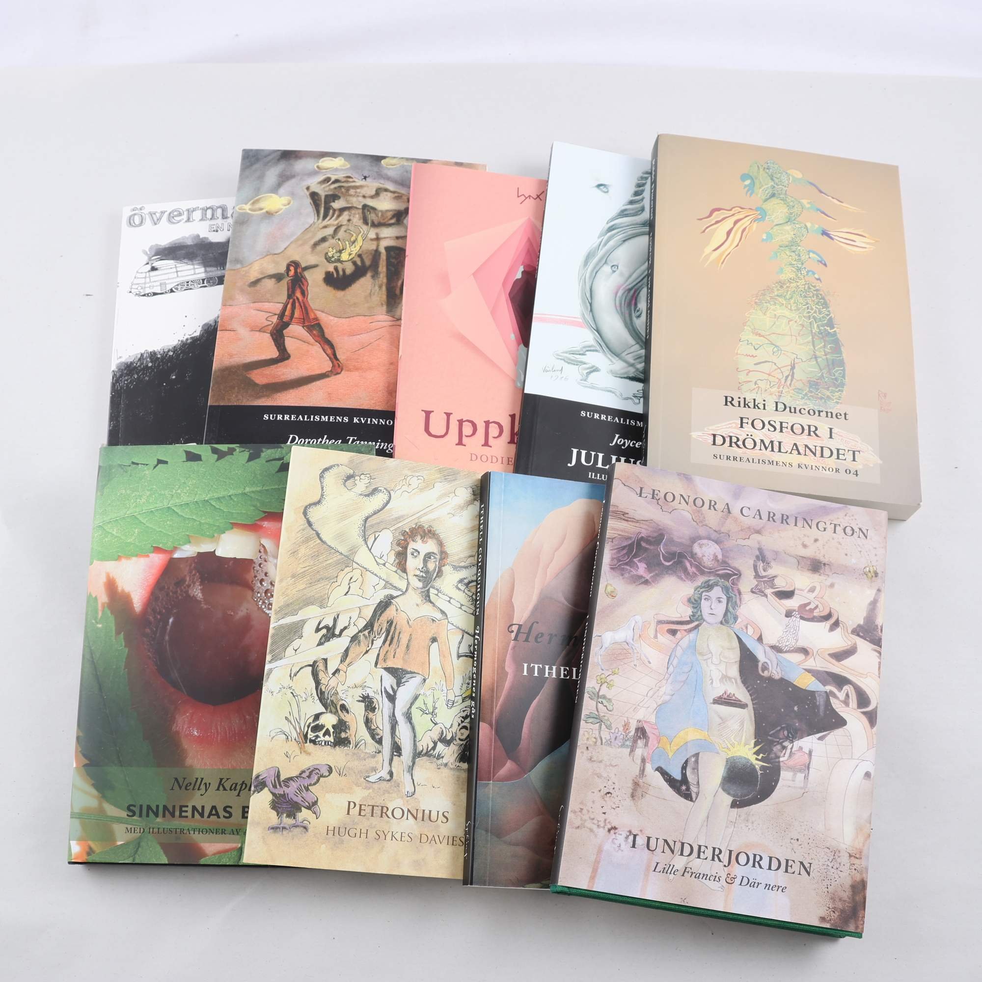 Surrealistisk litteratur från Sphinx & Lynx, 9 volymer