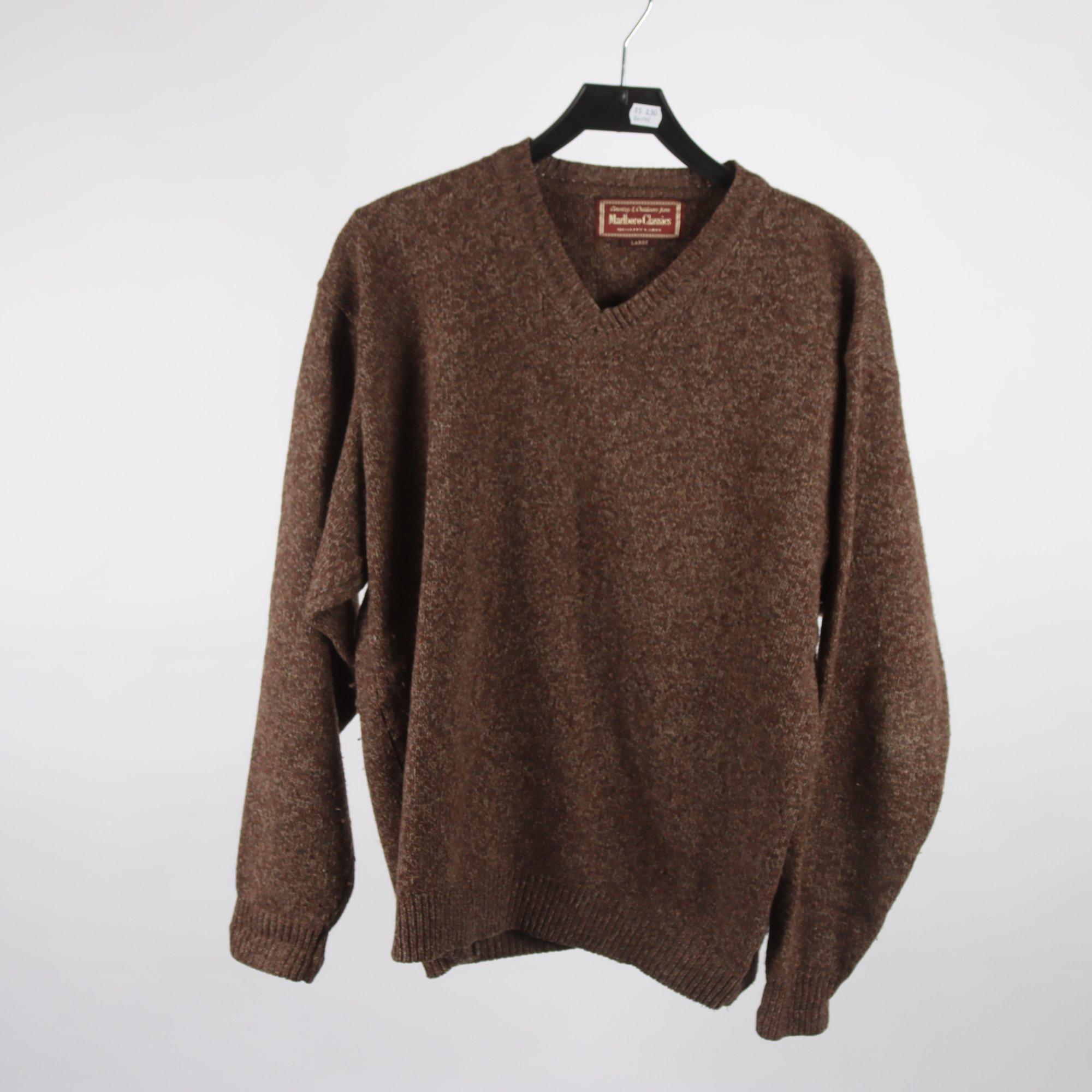 Stickad tröja, Marlboro Classics, stl. L