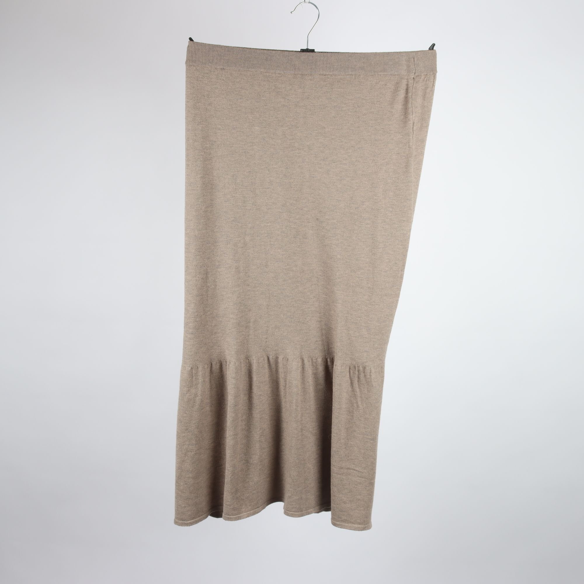 Kjol, Newbie, beige, stickad, stl. M.