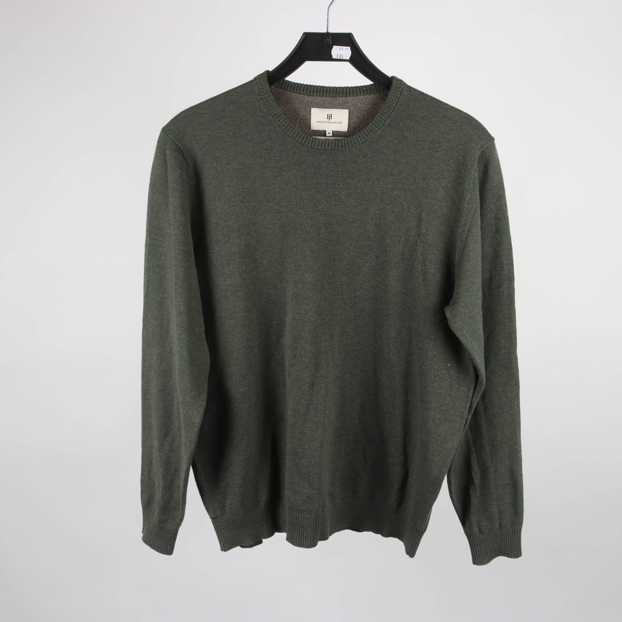 Tröja, Hansen & Jacob, grön, stl. M