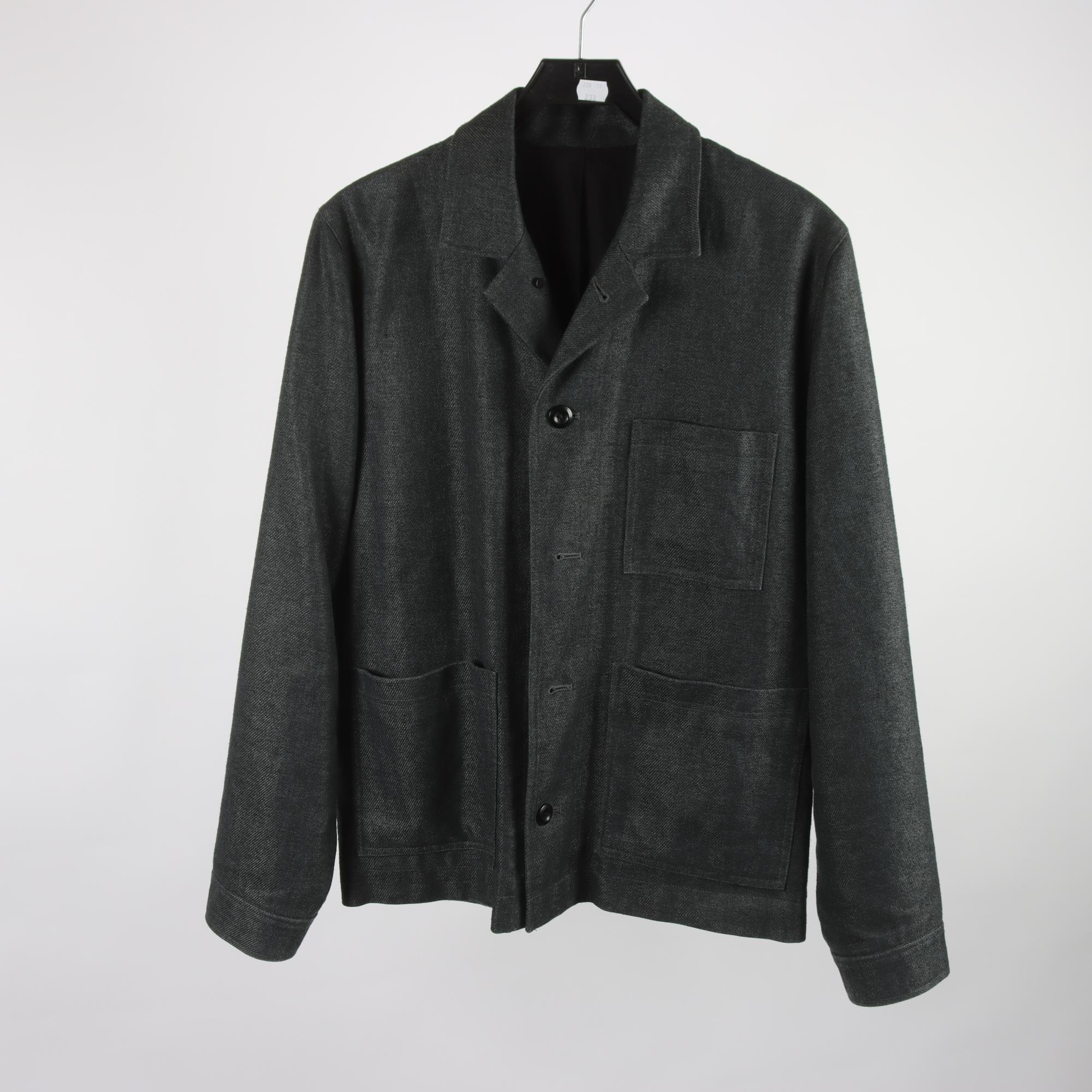 Worker jackets, Samsøe Samsøe, grå, blå, stl. M.