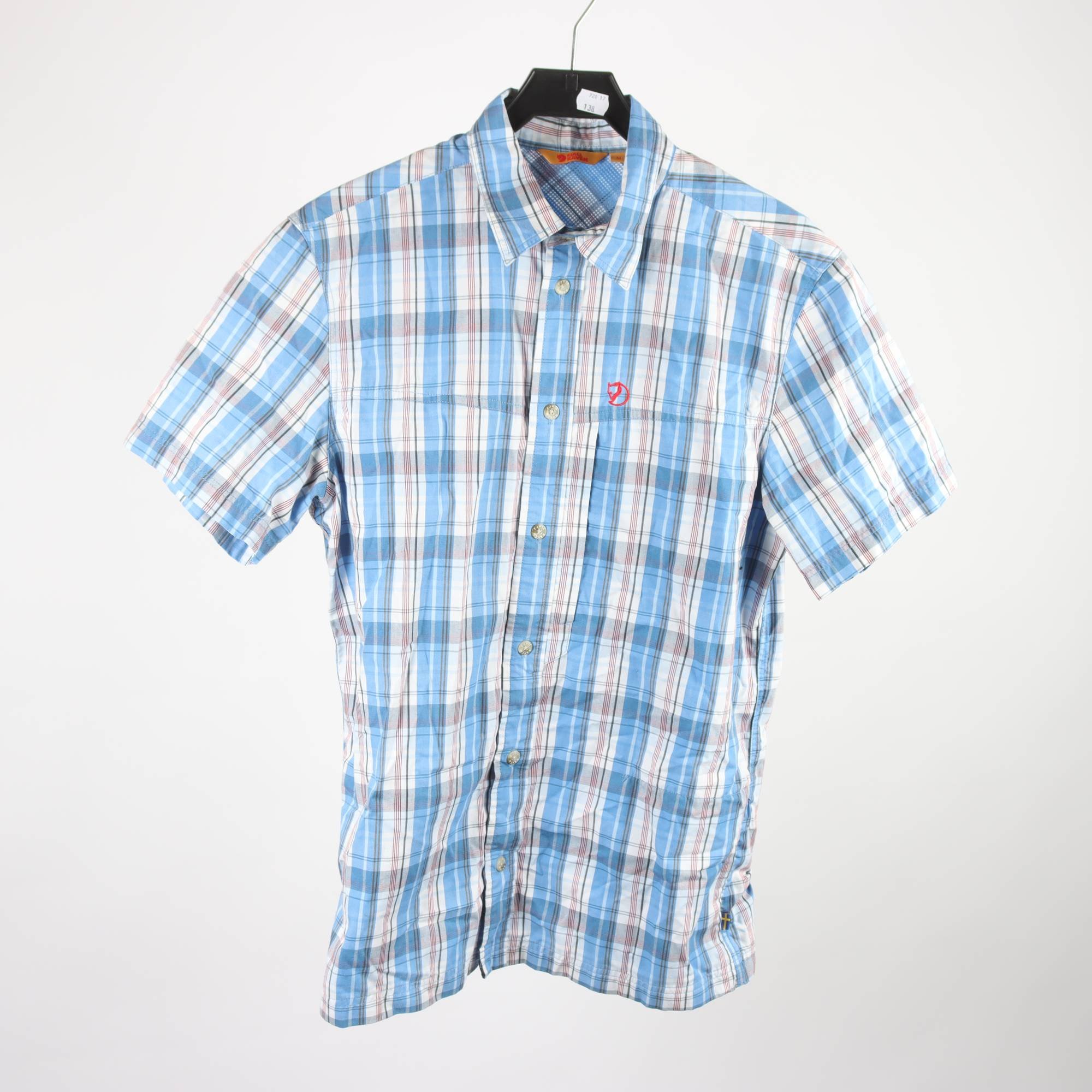 Skjorta, Fjällräven, blå, vit, stl. M