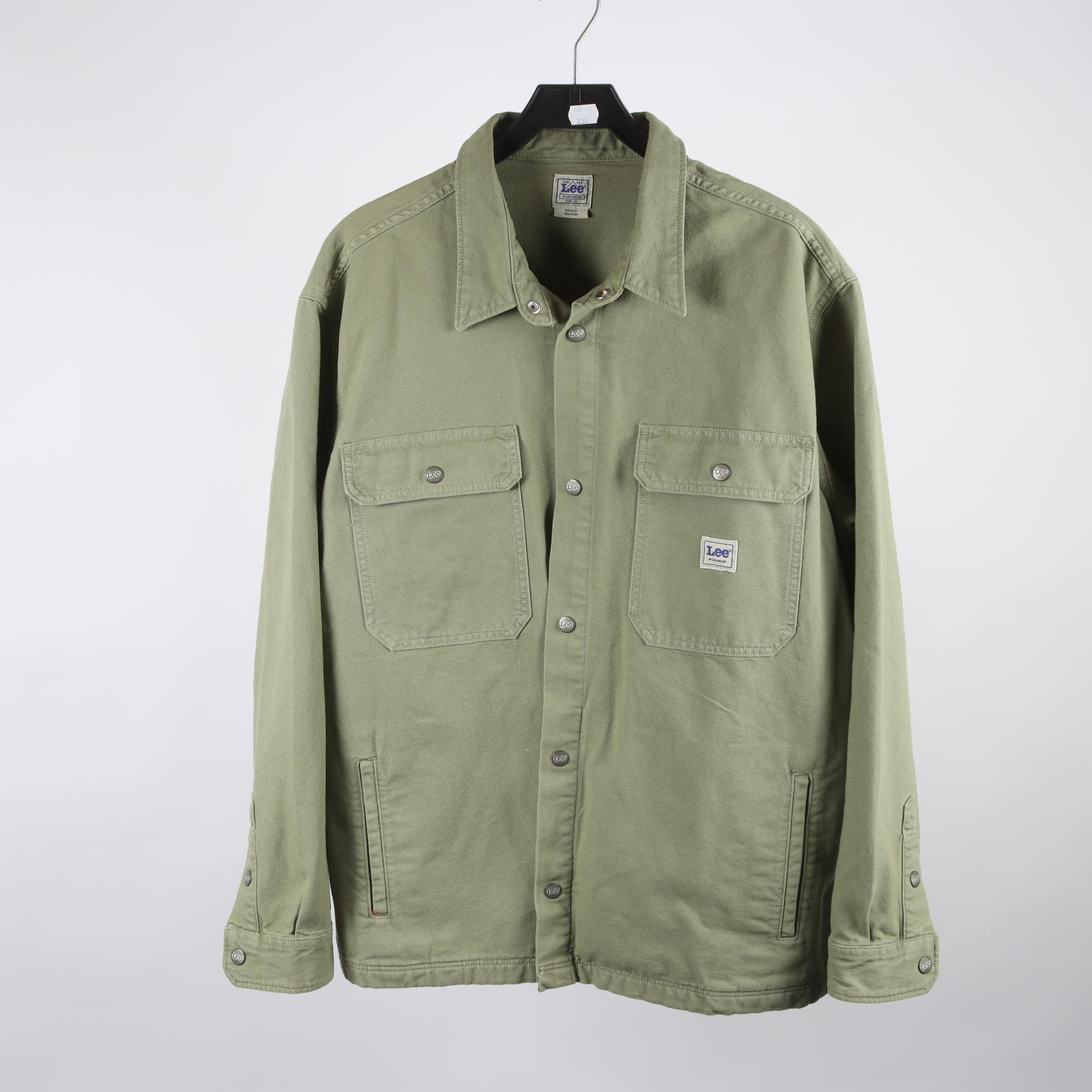 Overshirt, Lee, grön, stl. XL.