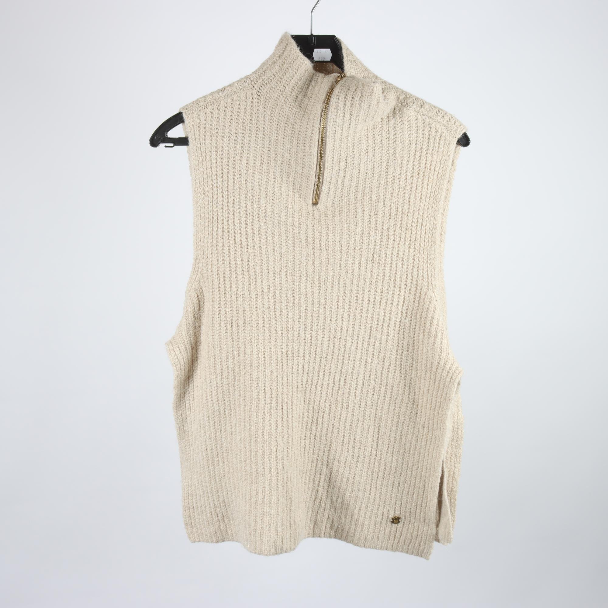 Väst, Pernilla Wahlgren, beige, ullmix, stl. M.