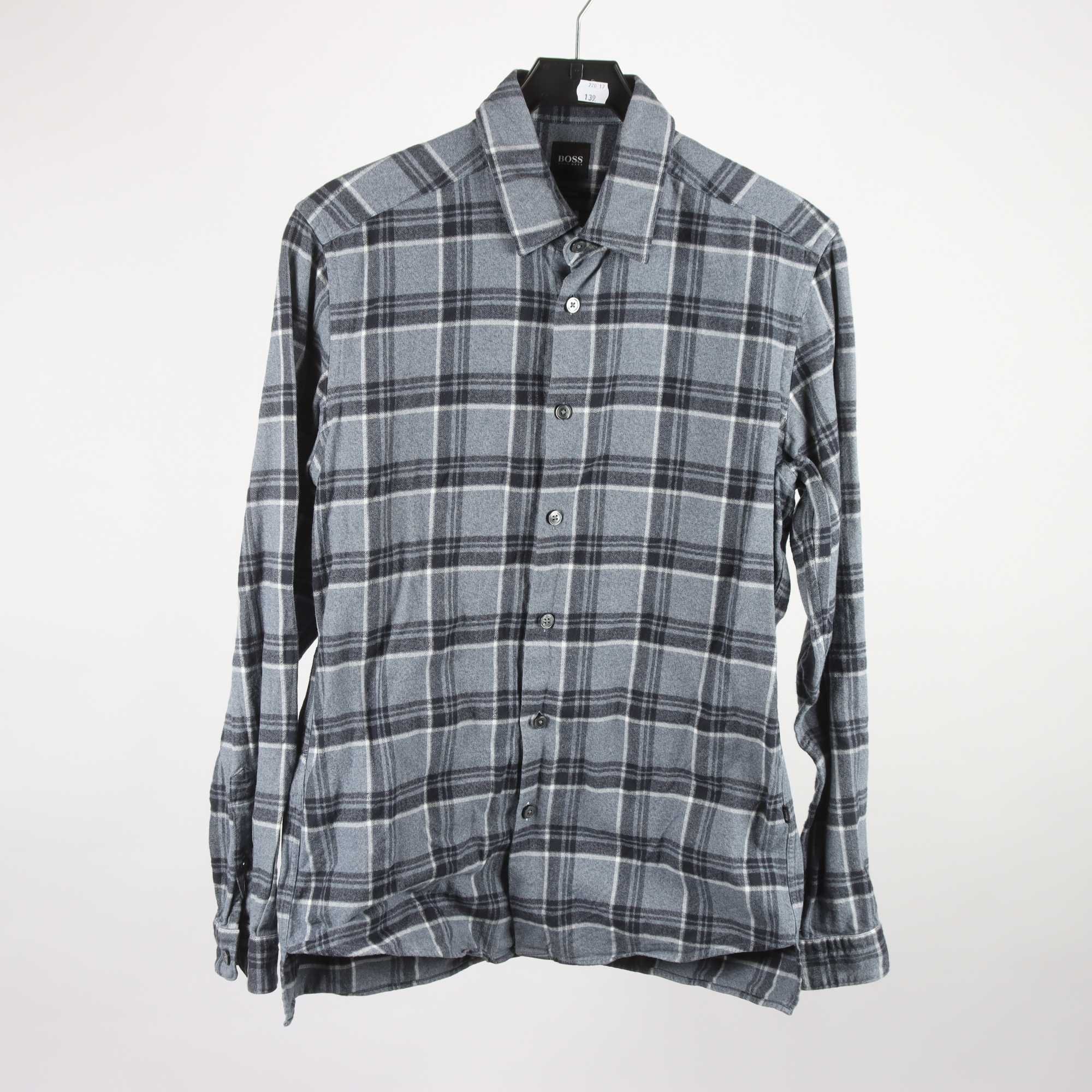 Skjorta, Hugo Boss, rutig, stl. M