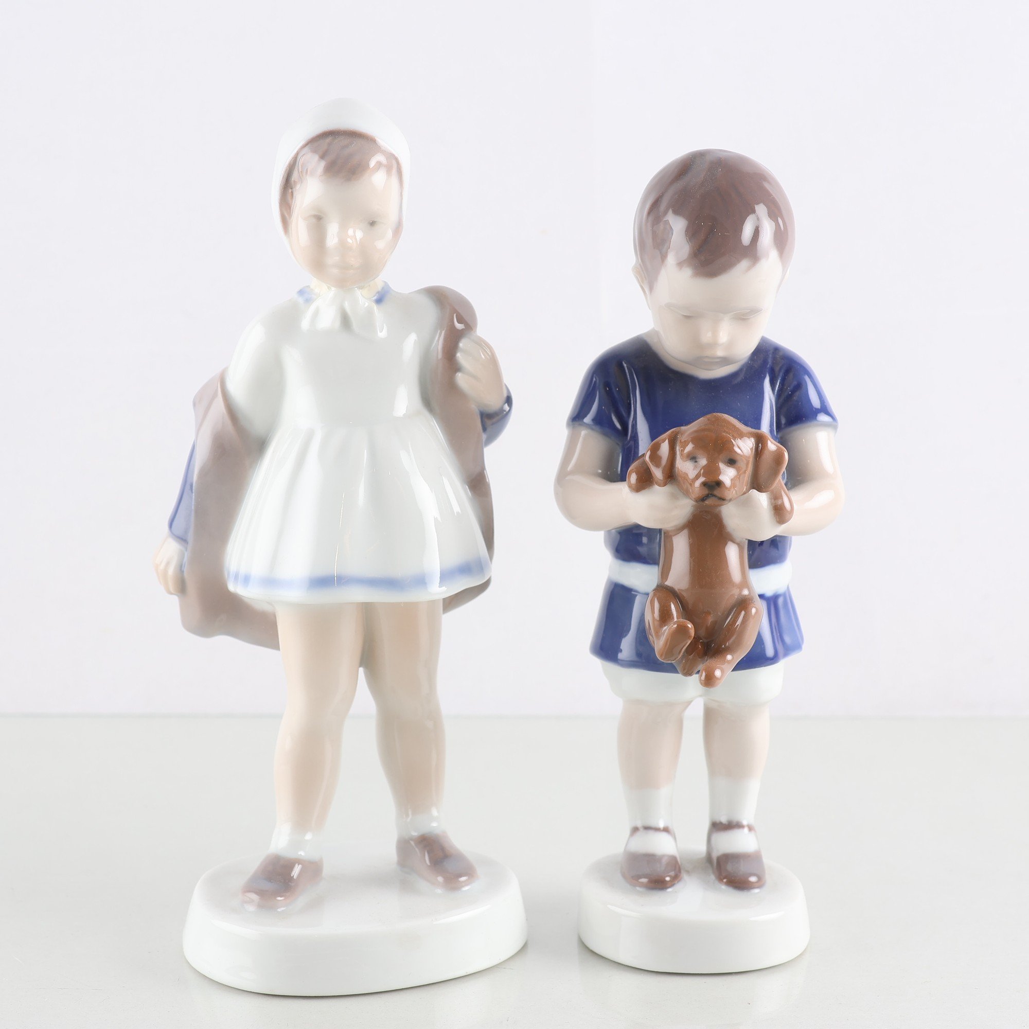 Figuriner, porslin, Bing Gröndahl, Danmark. Samfraktas ej.