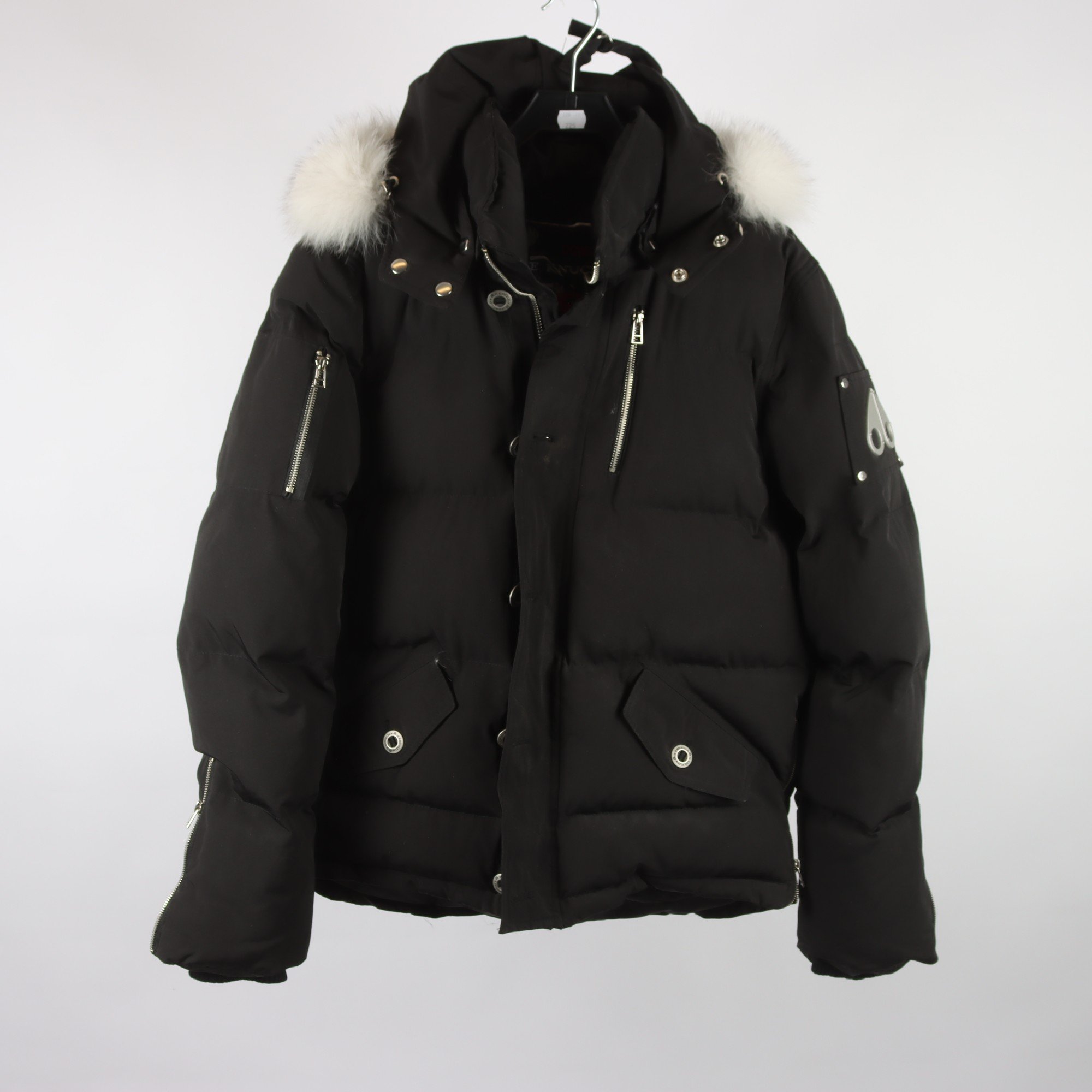 Dunjacka, Moose Knuckles, svart, stl. L.