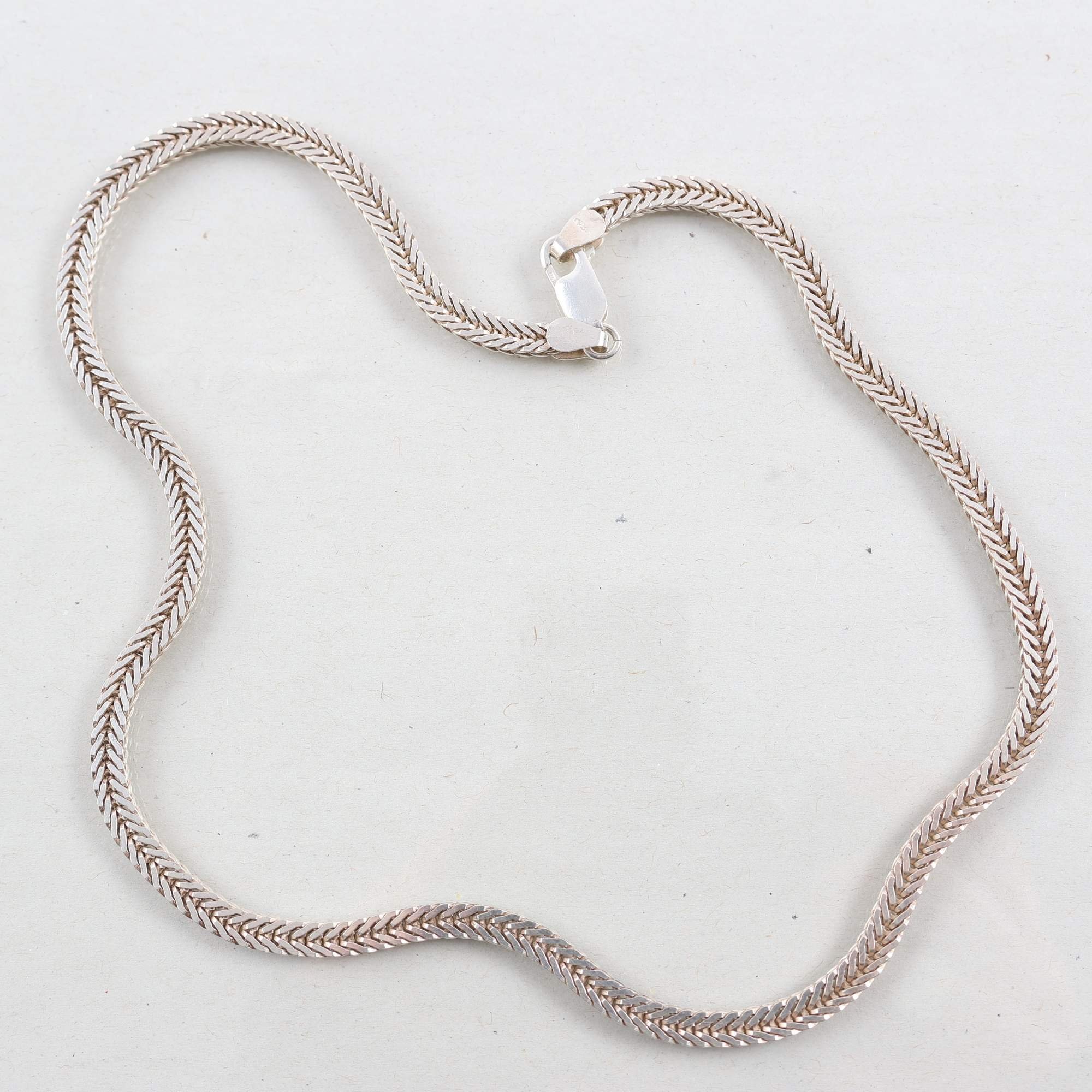 Halskedja, silver 925.