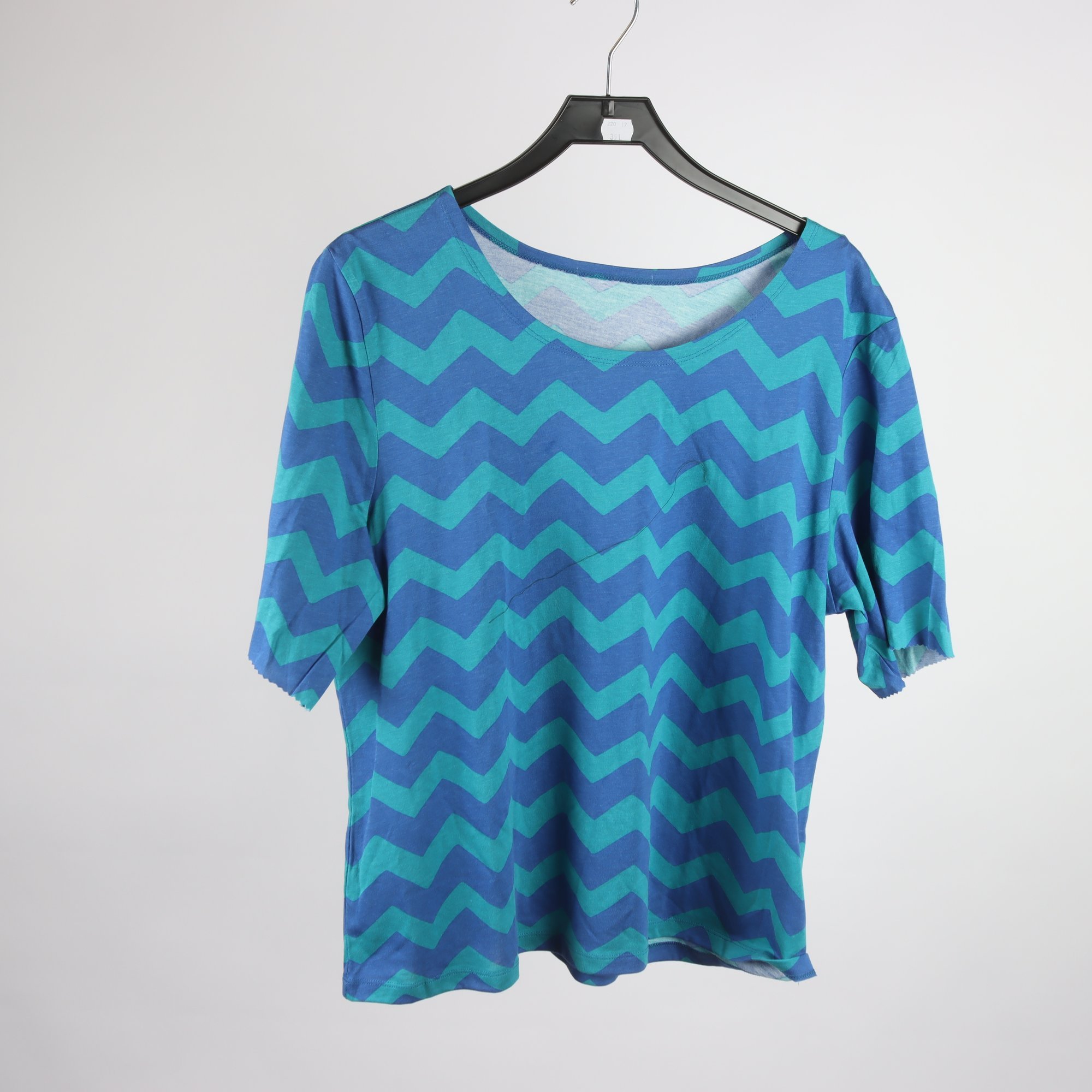 Tröja, Gudrun Sjödén, grön, lila, stl. ca. L.