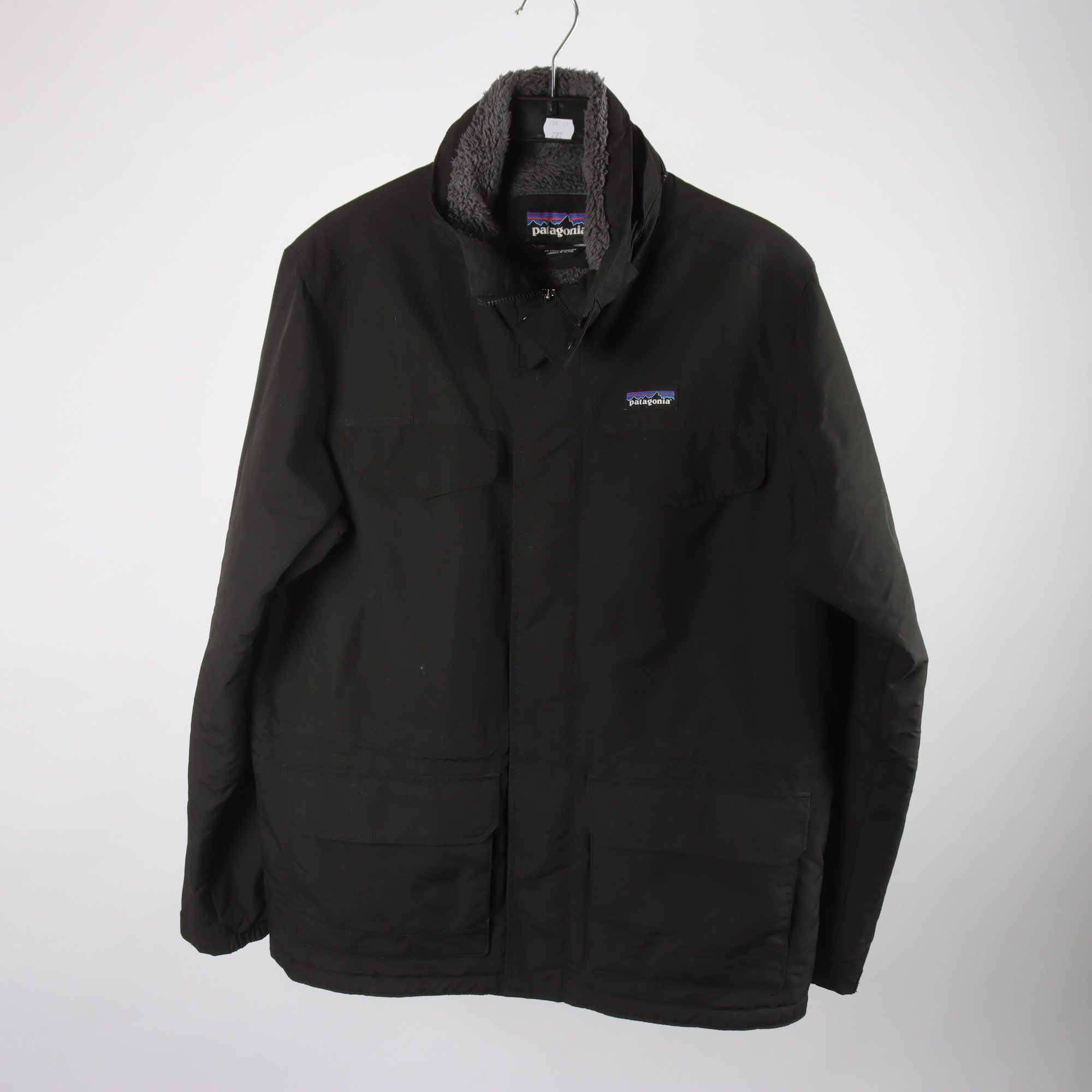 Fodrad jacka, Patagonia, svart, stl. M.