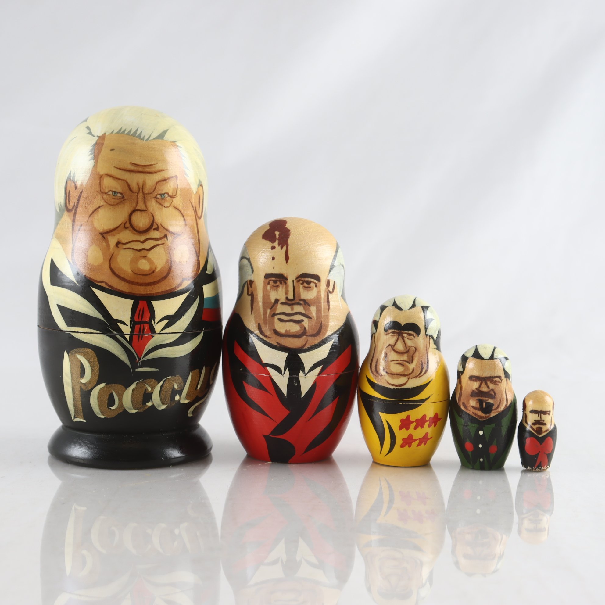 Matruijska, Sovjet-ryska ledare, Lenin till Yeltsin