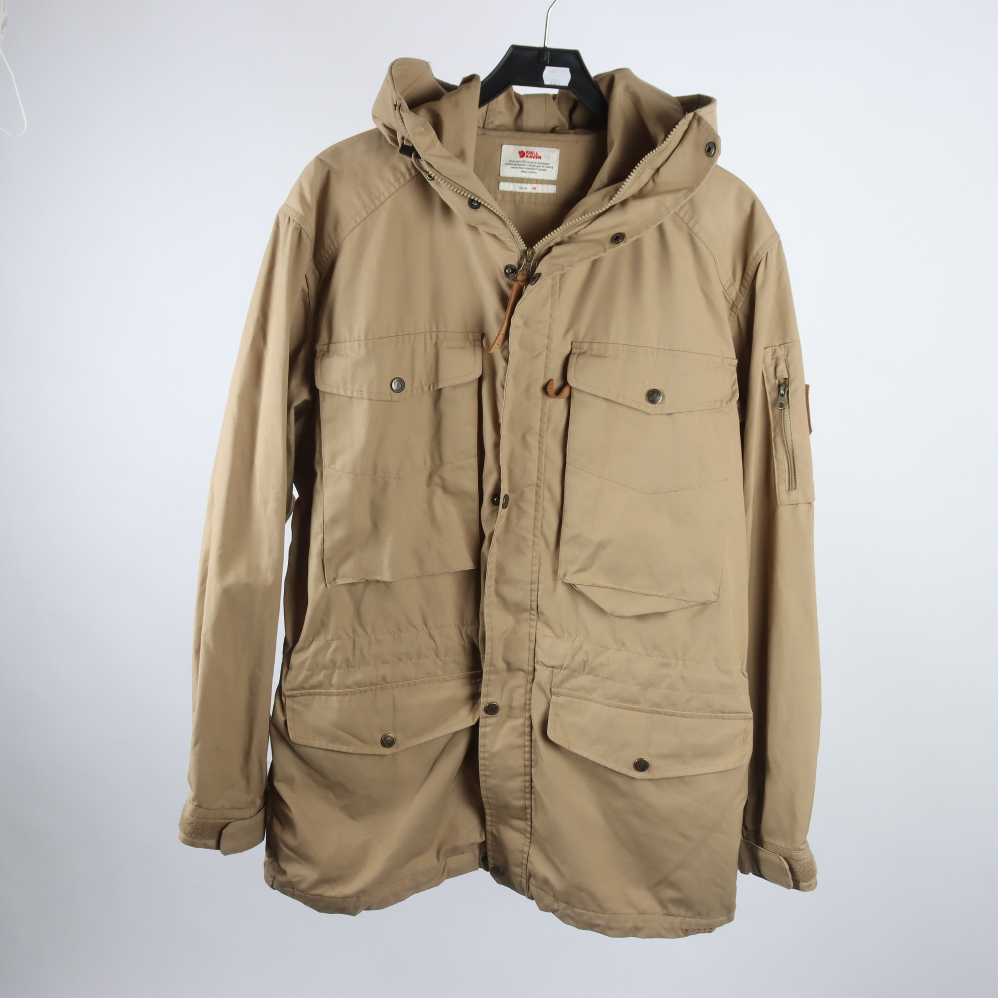 Friluftsjacka, Fjällräven, beige, stl. M.