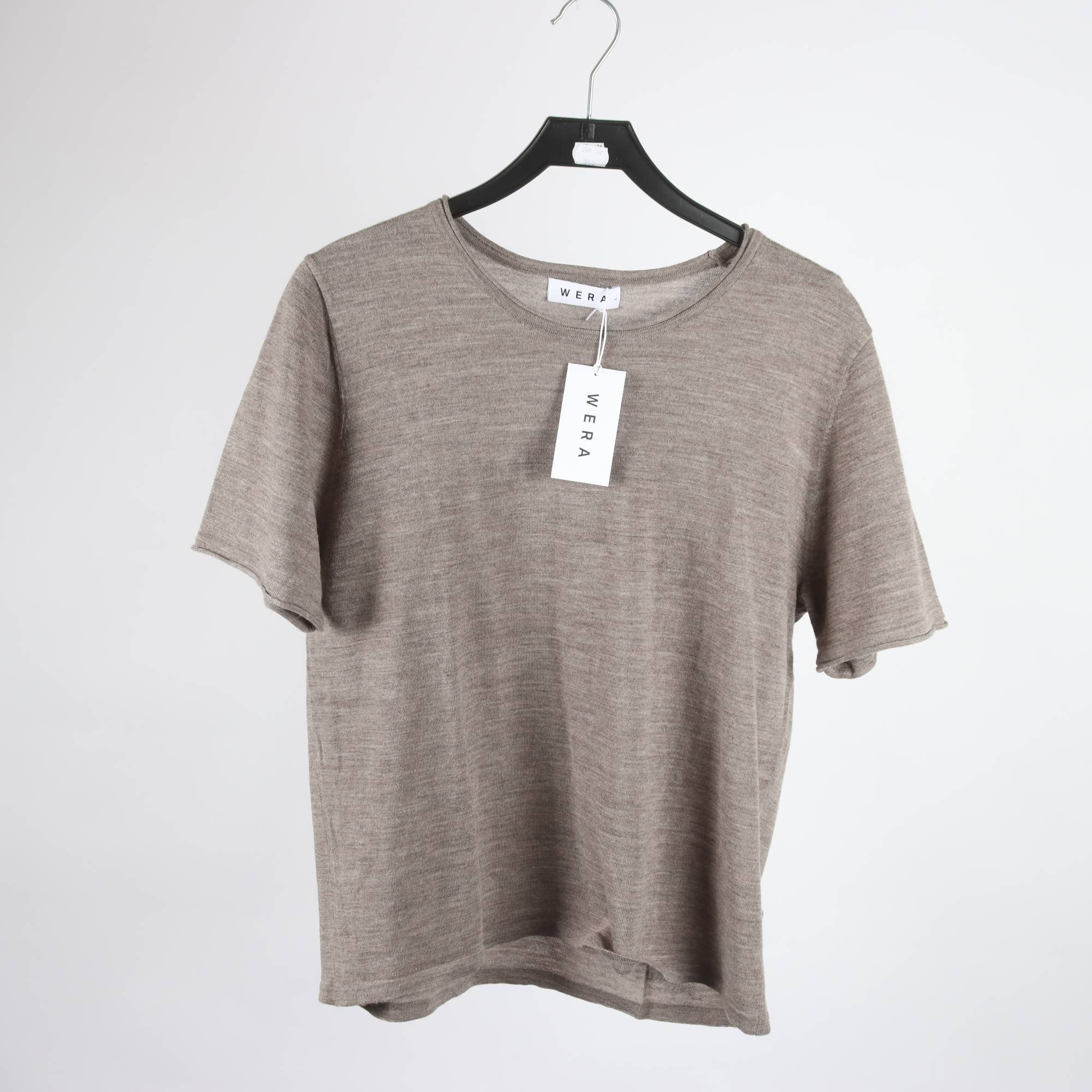 Tröja, Wera, beige, 100% ull, stl. L.