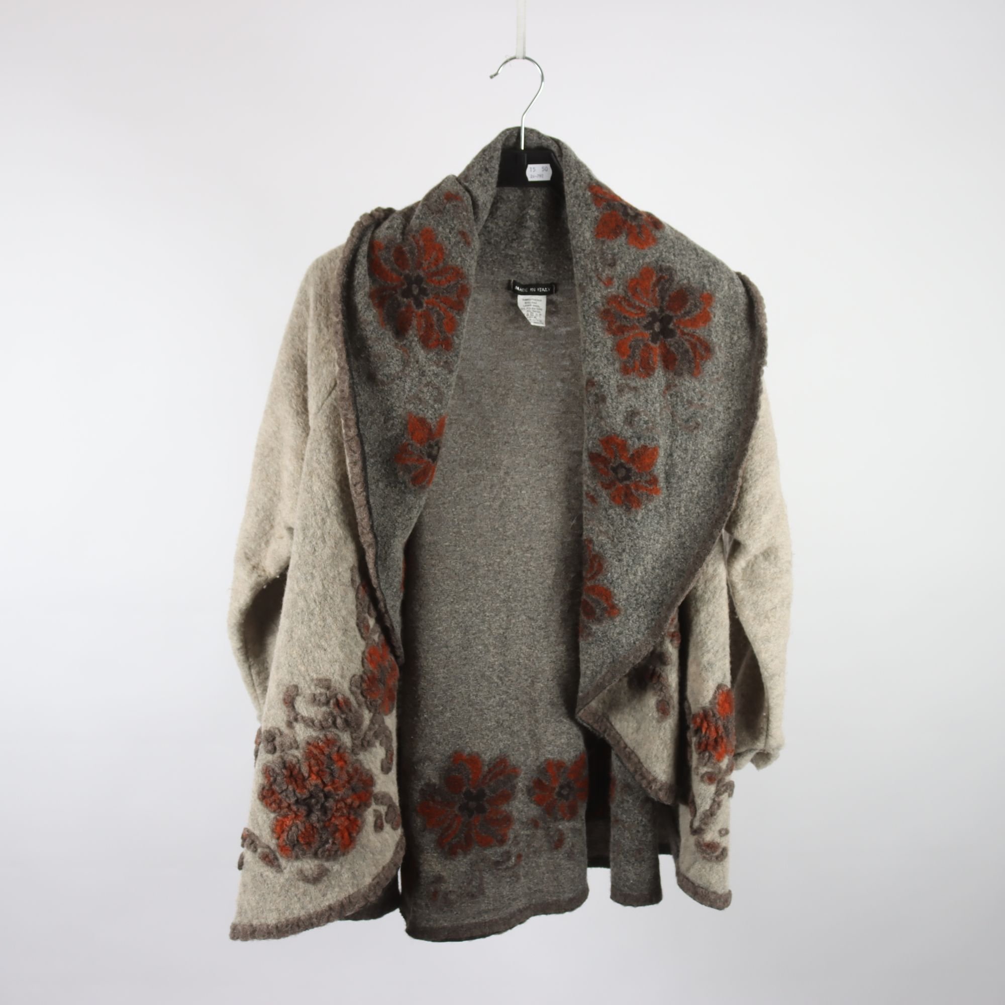 Kofta, Made in Italy, ullblandning, stl. L