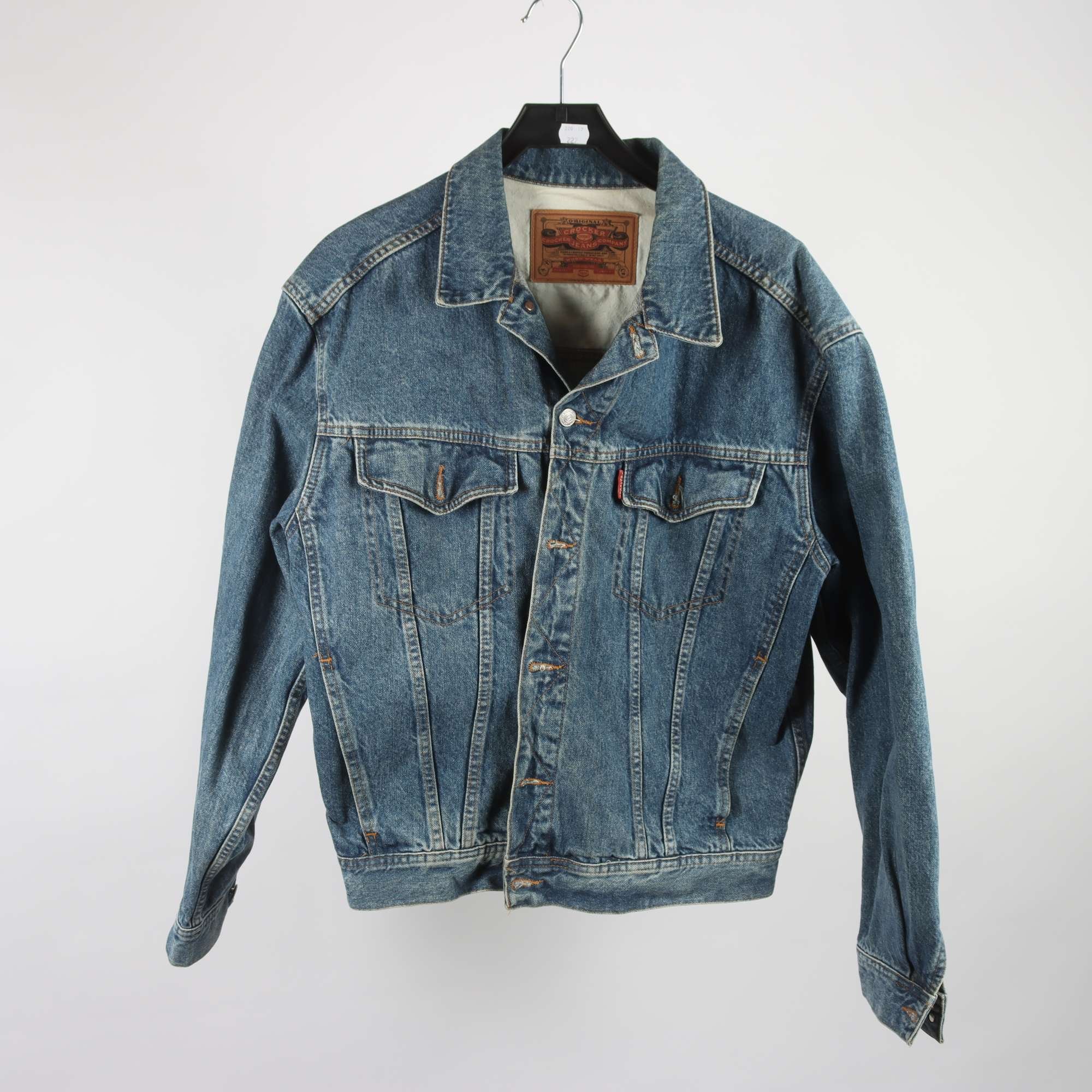 Jeansjacka, Crocker, blå, stl. L.