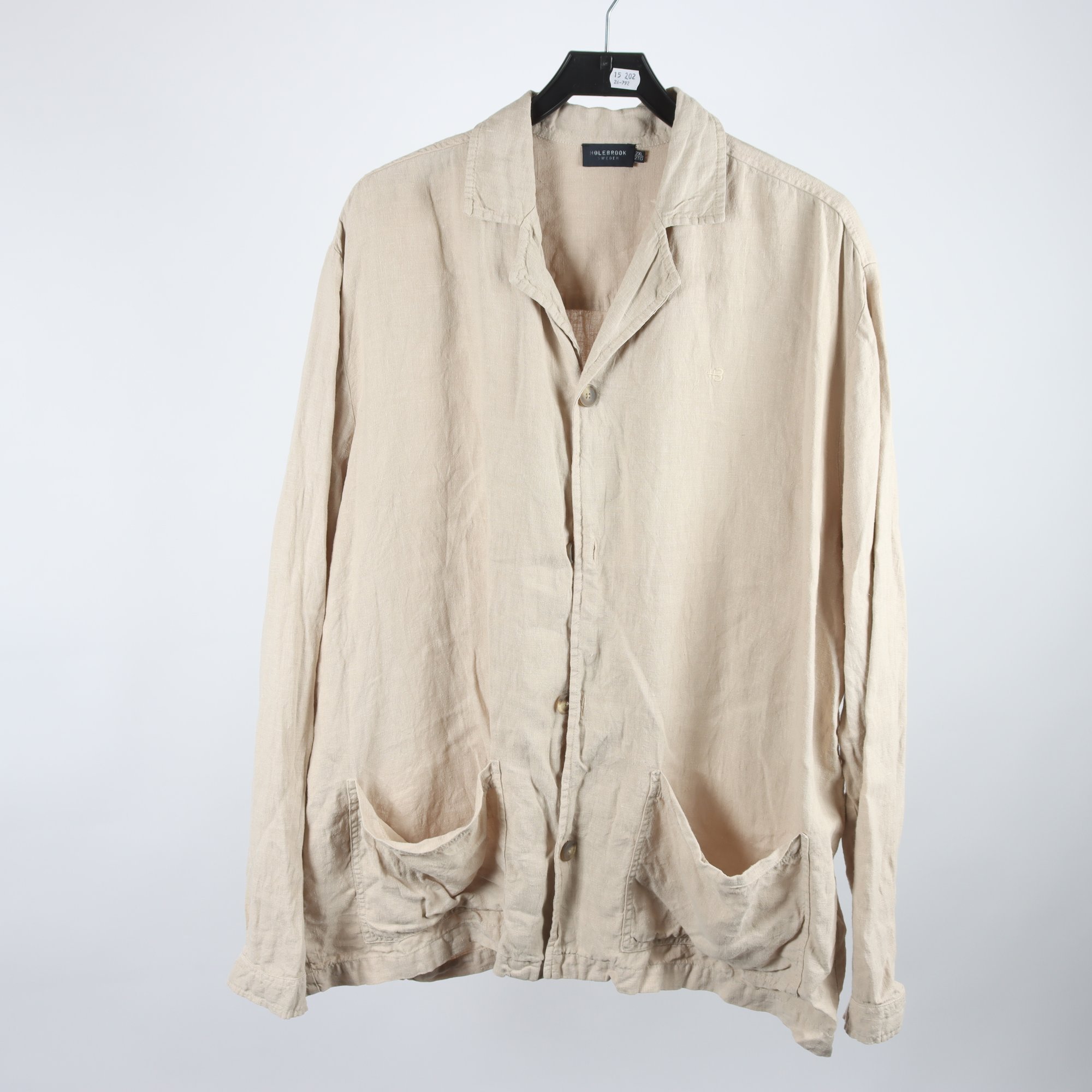 Jacka, Holebrook, 100% lin, stl. XXL