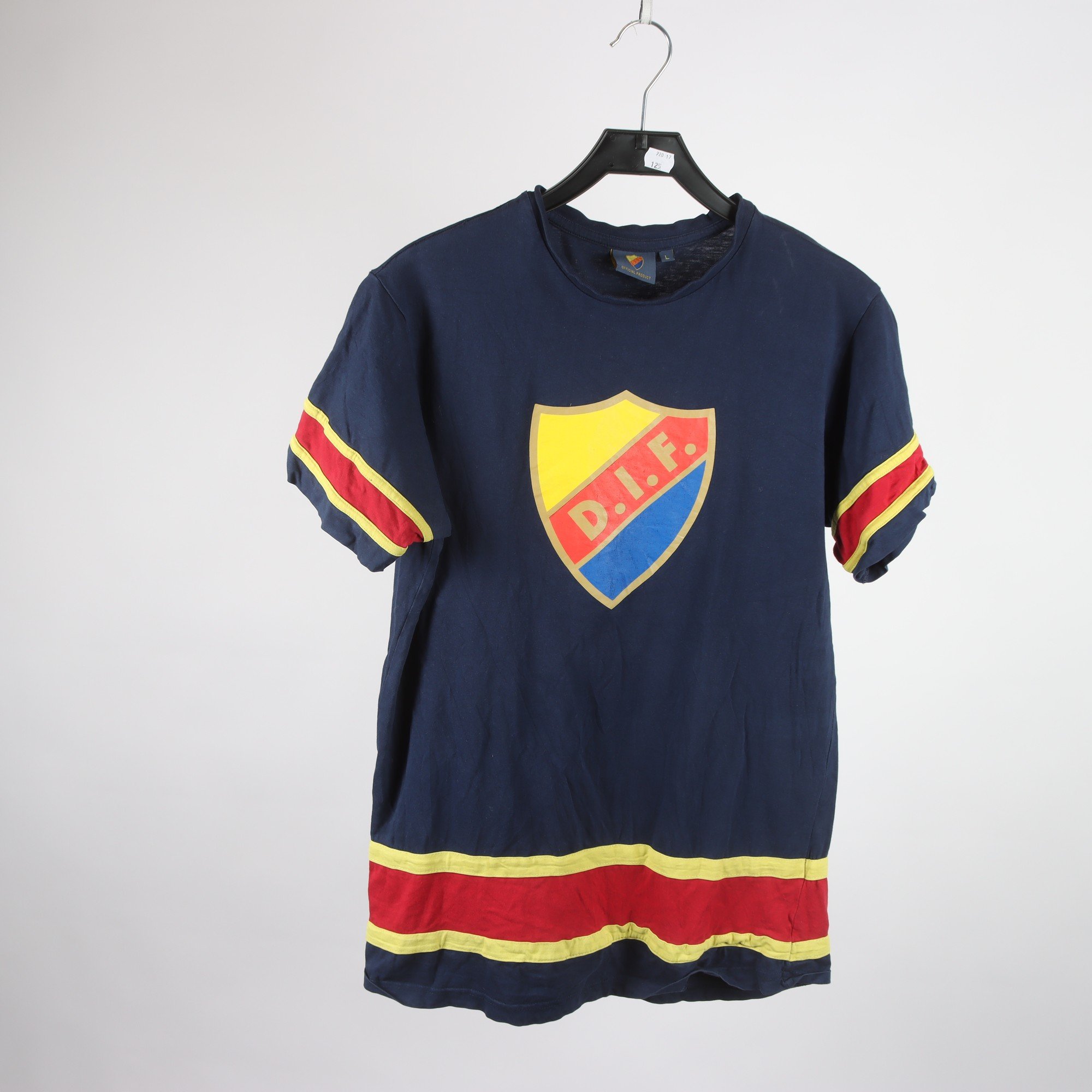 T-shirt, DIF Djurgården, blå, stl. L