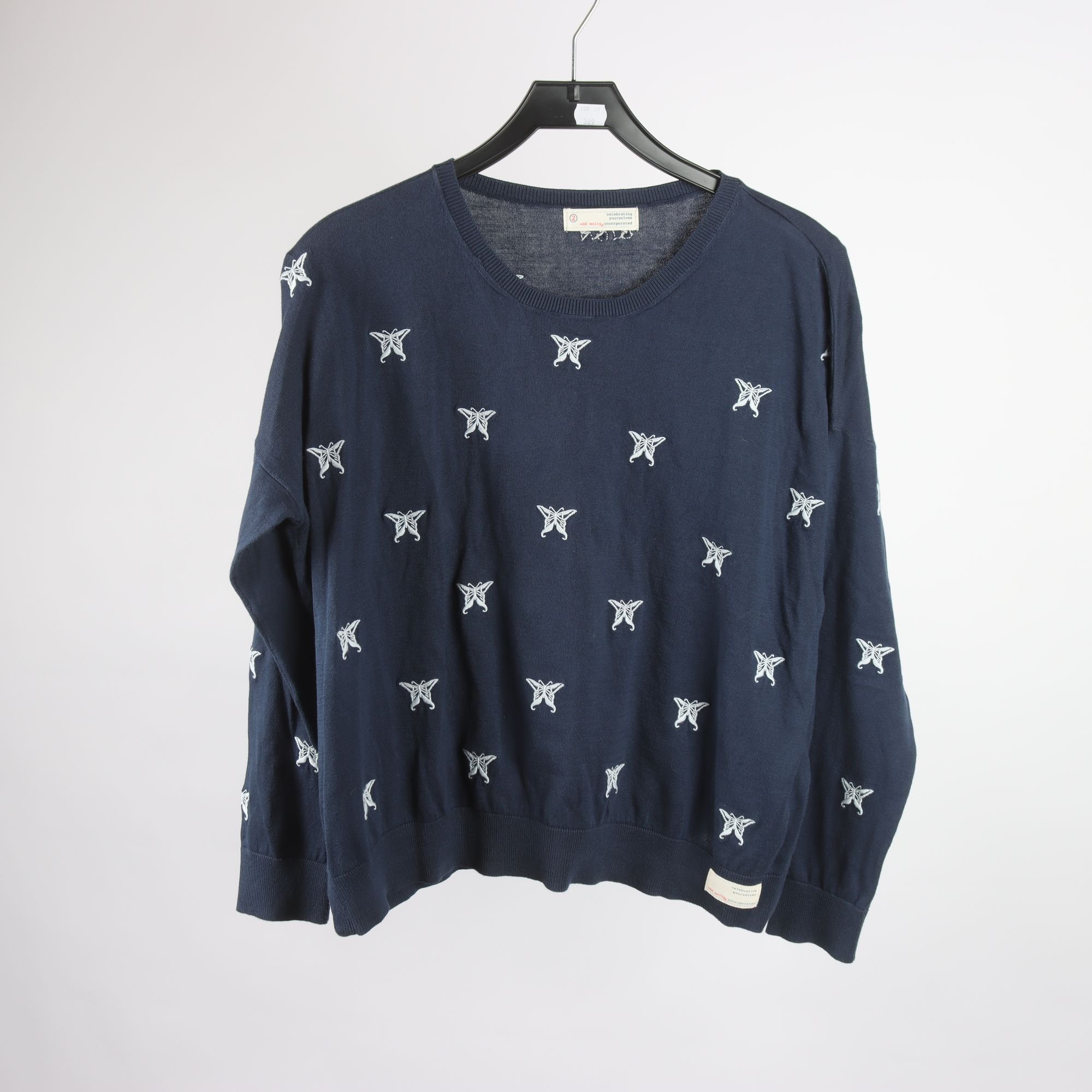 Tröja, Odd Molly, blå, stl. M.