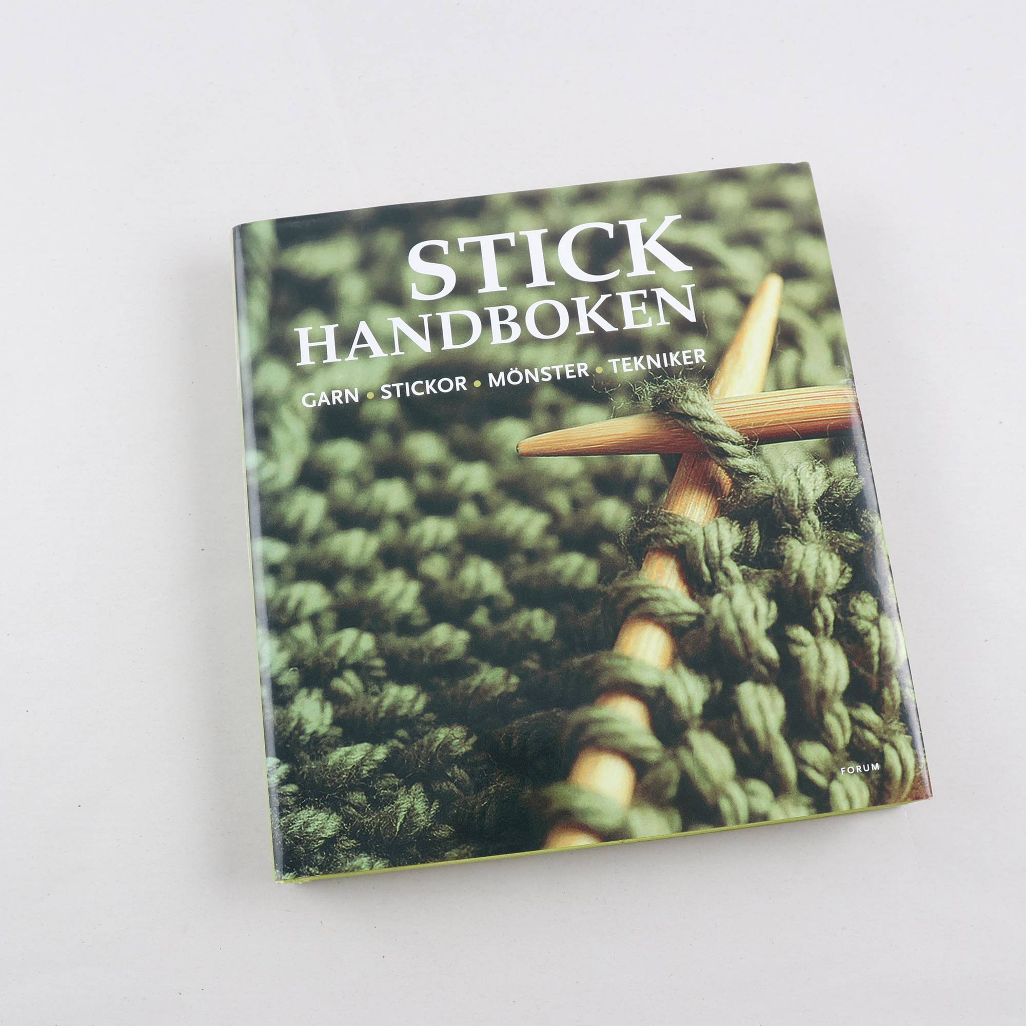 Stickboken: Garn Stickor Mönster Tekniker