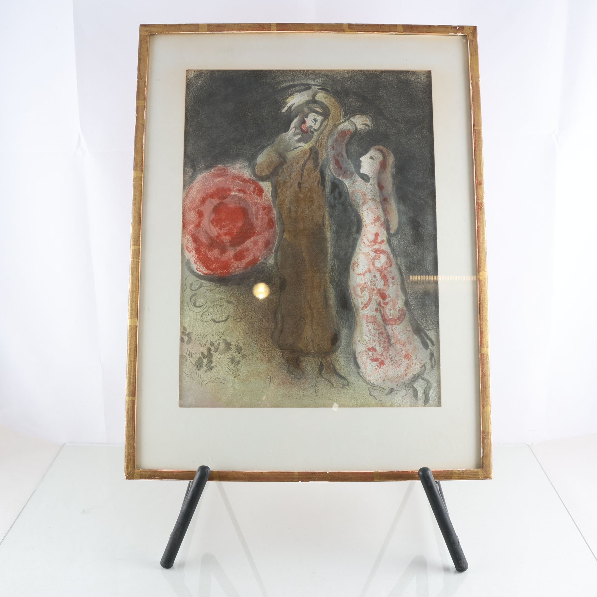 Färglitografi, Marc Chagall, (1887-1985), Mourlot. Endast avhämting.