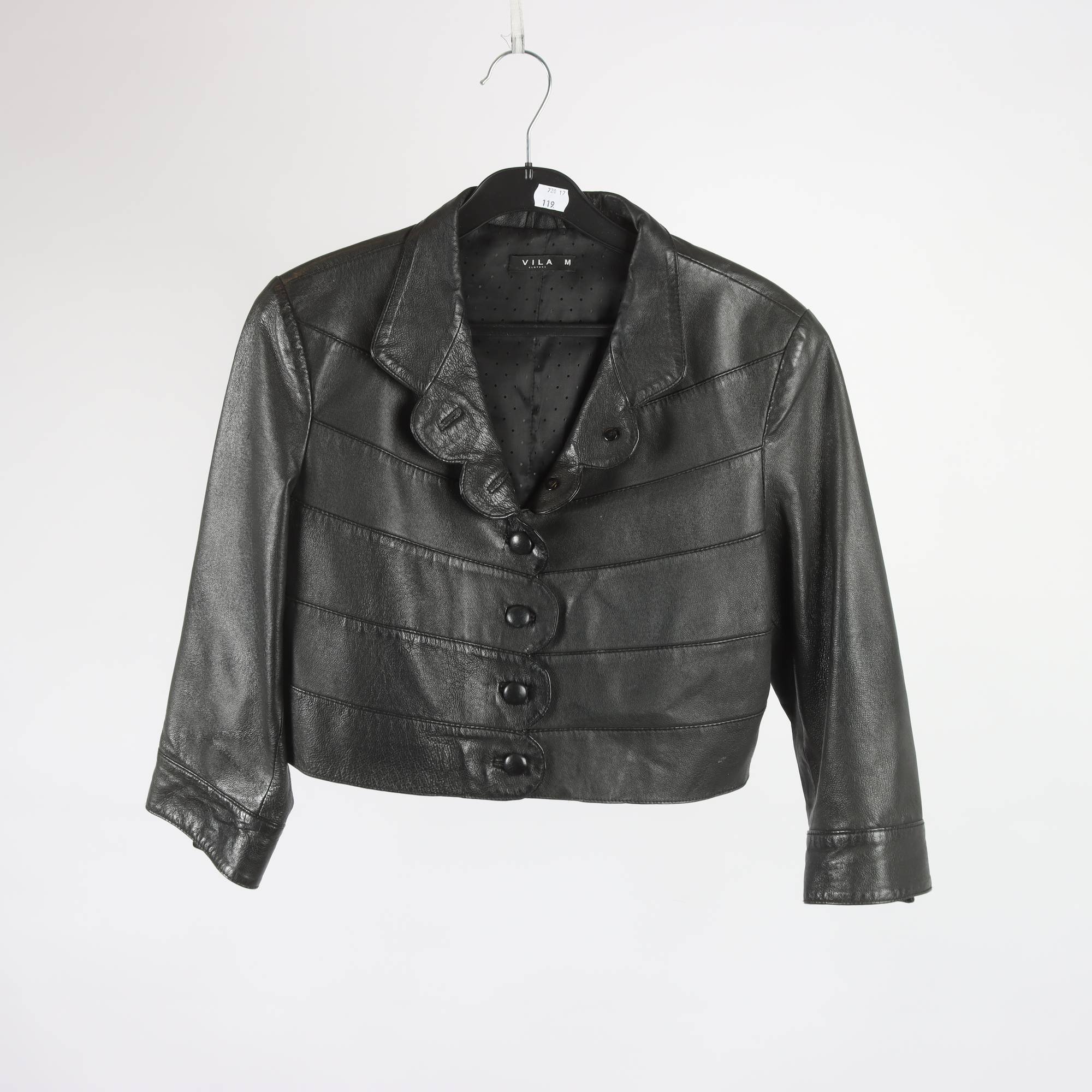 Skinnjacka, Vila, svart, stl. M