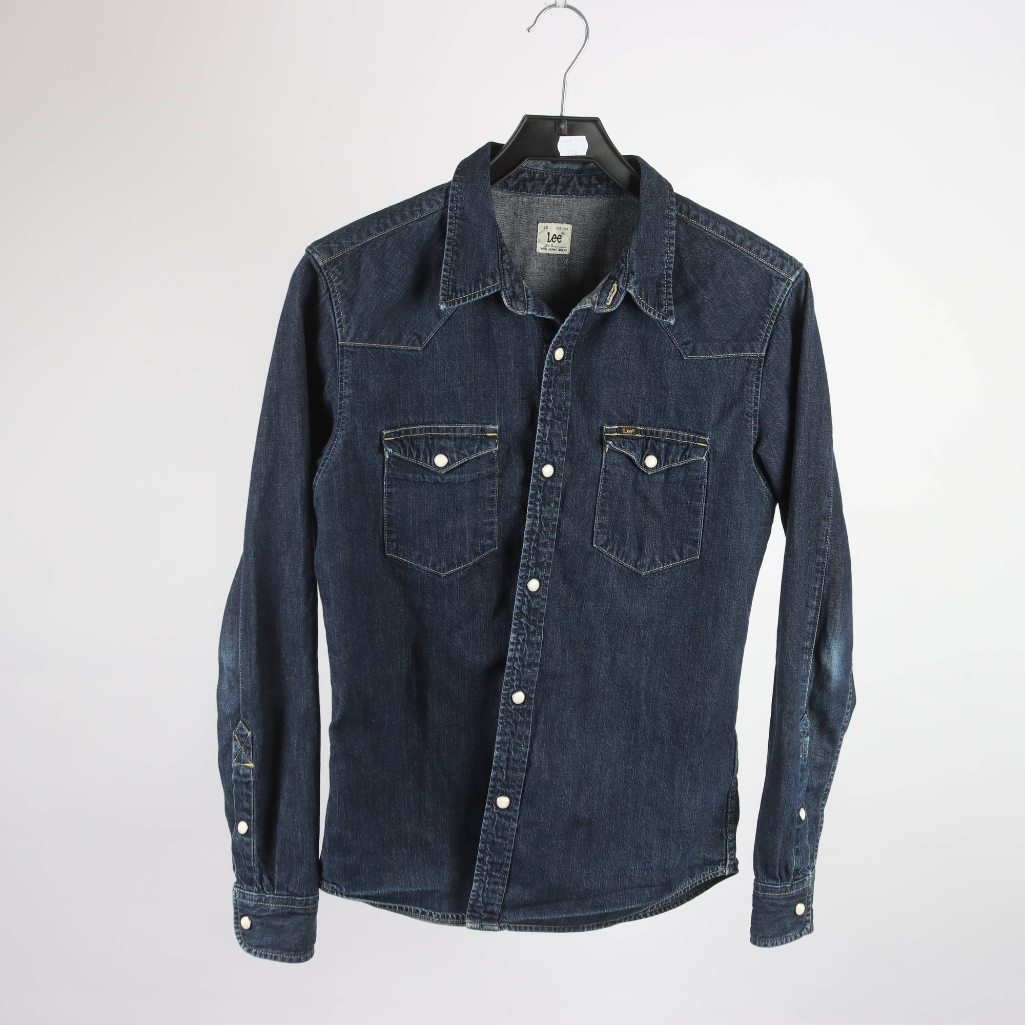 Jeansskjorta, Lee, blå, stl. S.