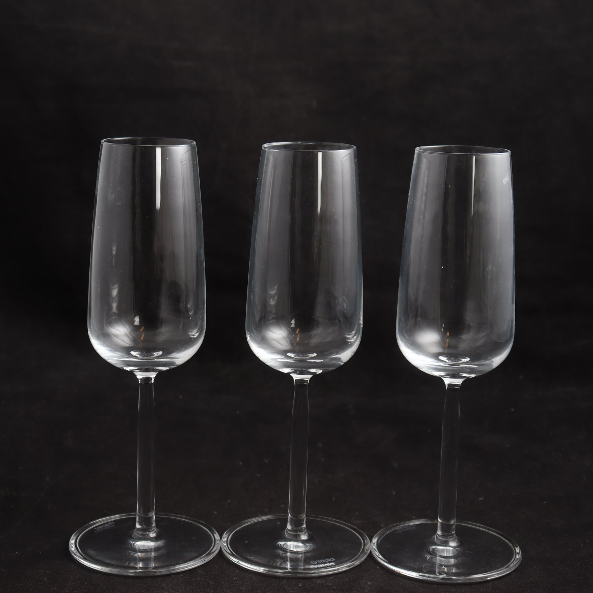 Champagneglas, Iittala, Essence, 3 st. Samfraktas ej.