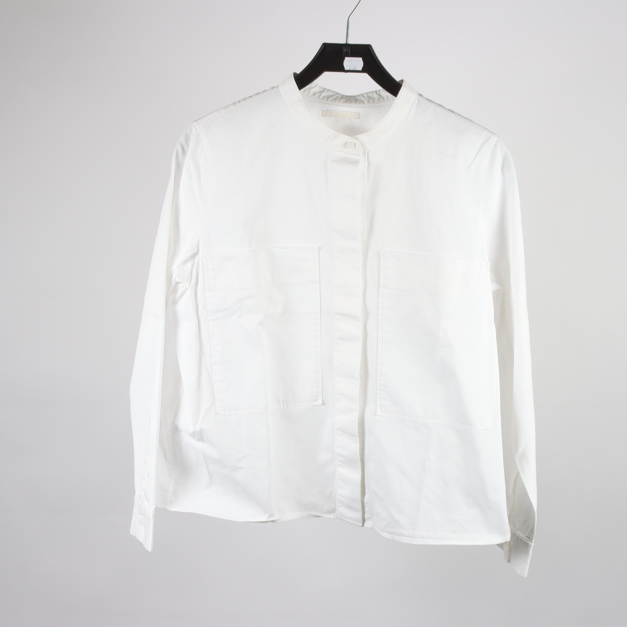 Blus, COS, vit, stl. ca. 36.