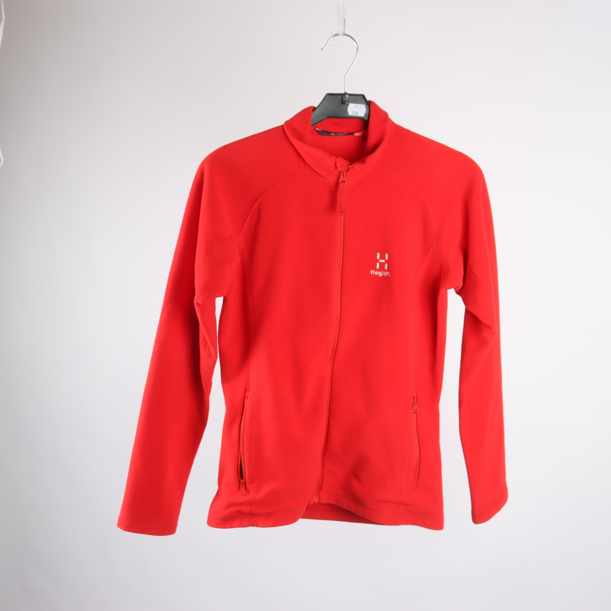 Fleecejacka, Haglöfs, röd, stl. XS