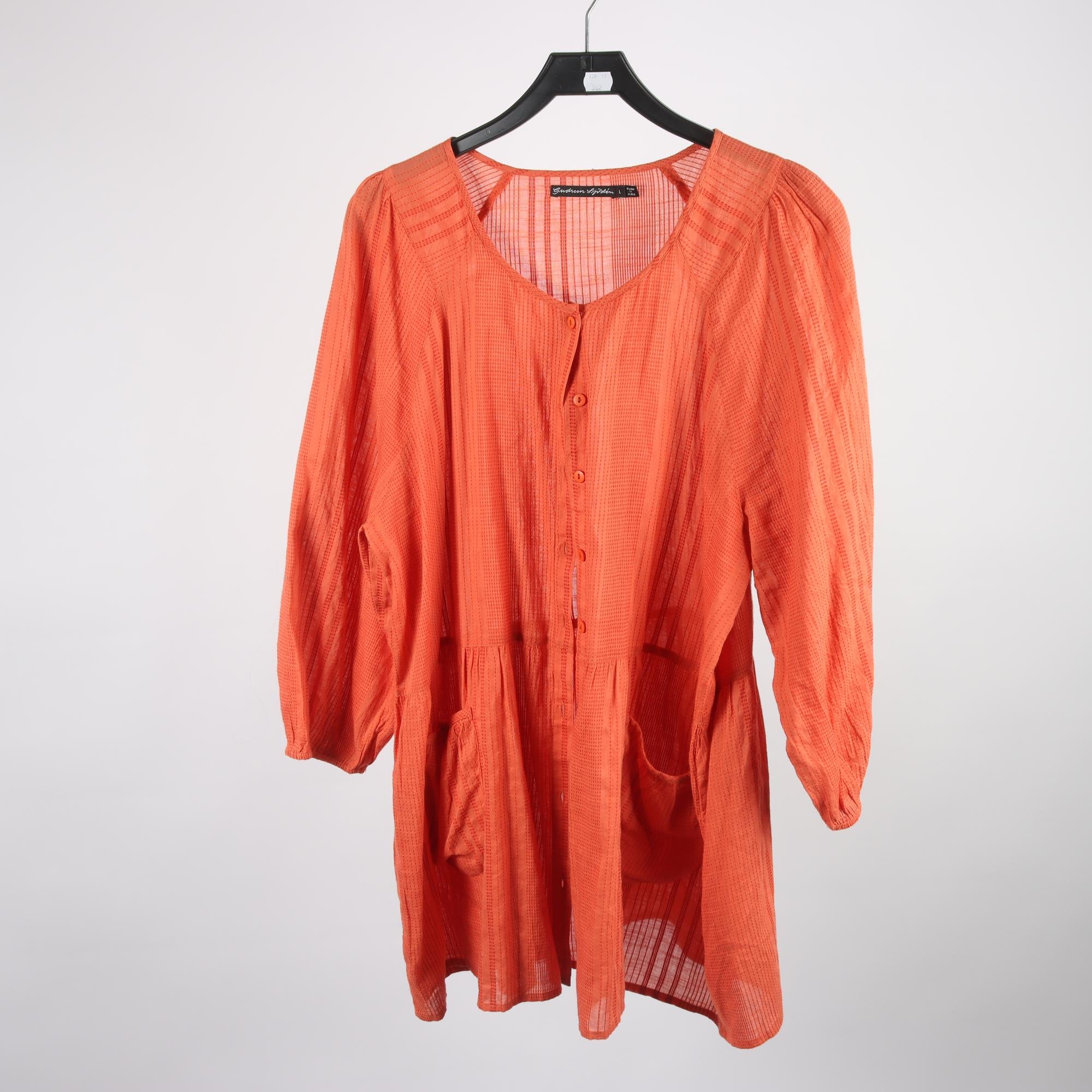 Klänning, Gudrun Sjödén, orange, stl. L.
